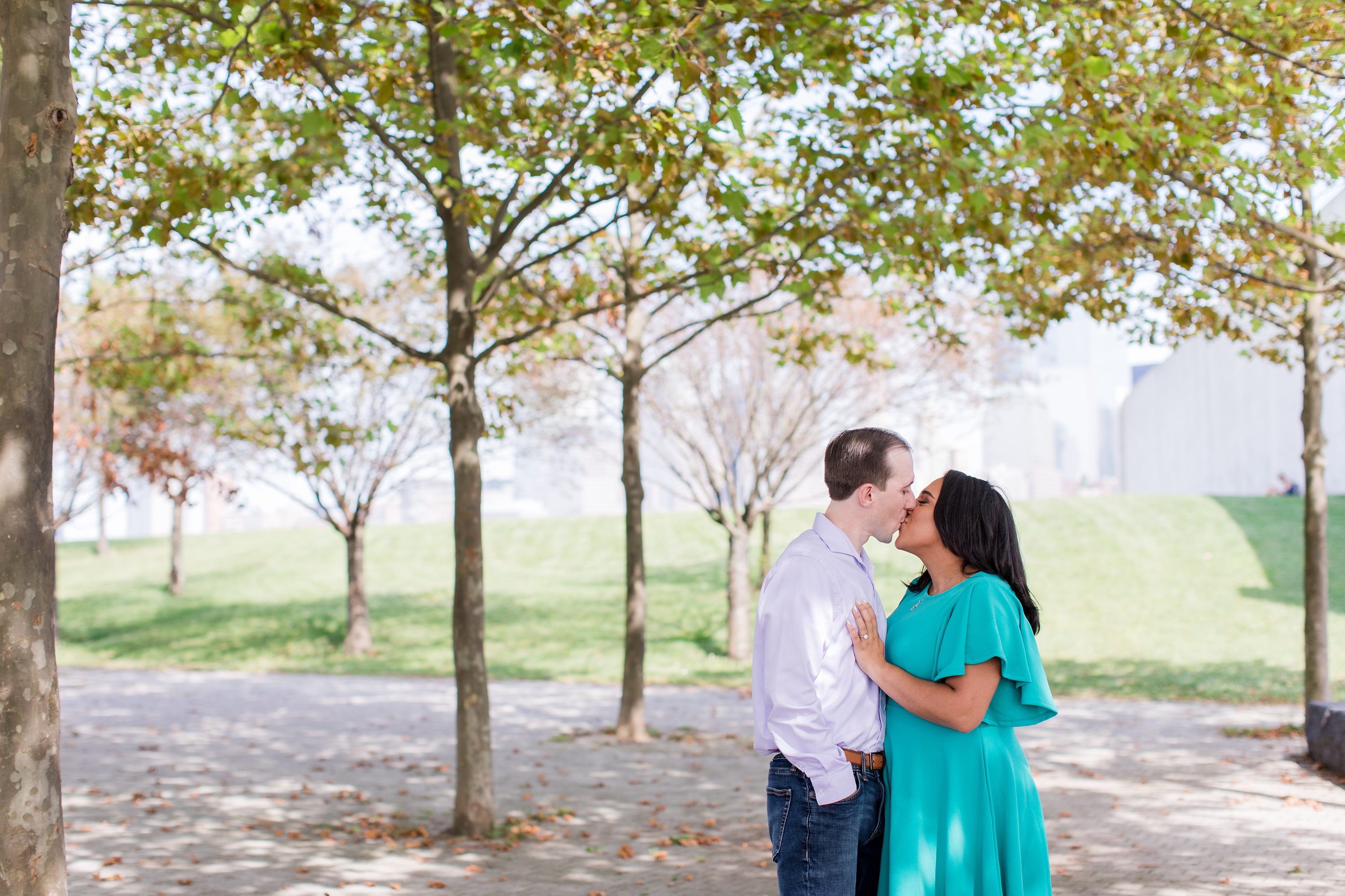 Jersey City engagement,Liberty State Park Engagement