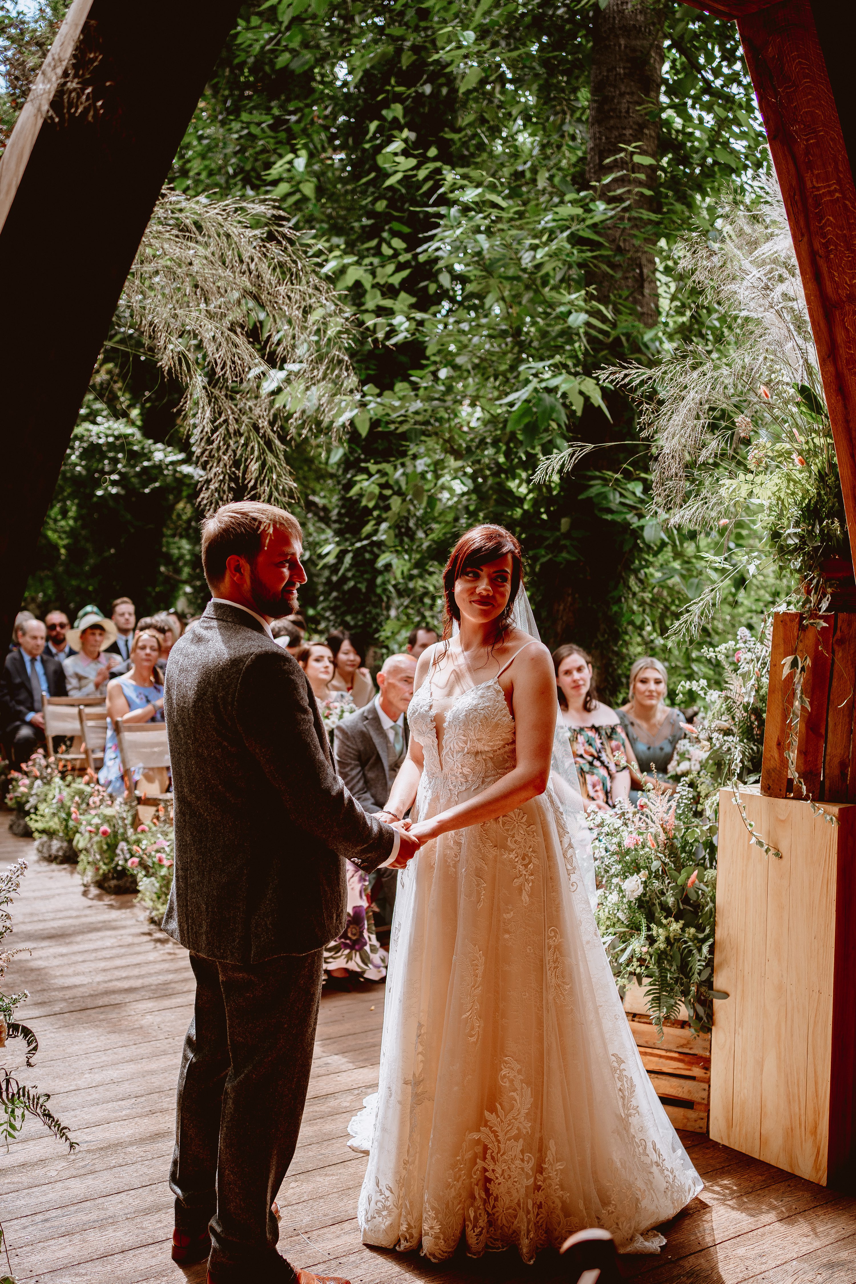 wedding flowers,Woodland wedding
