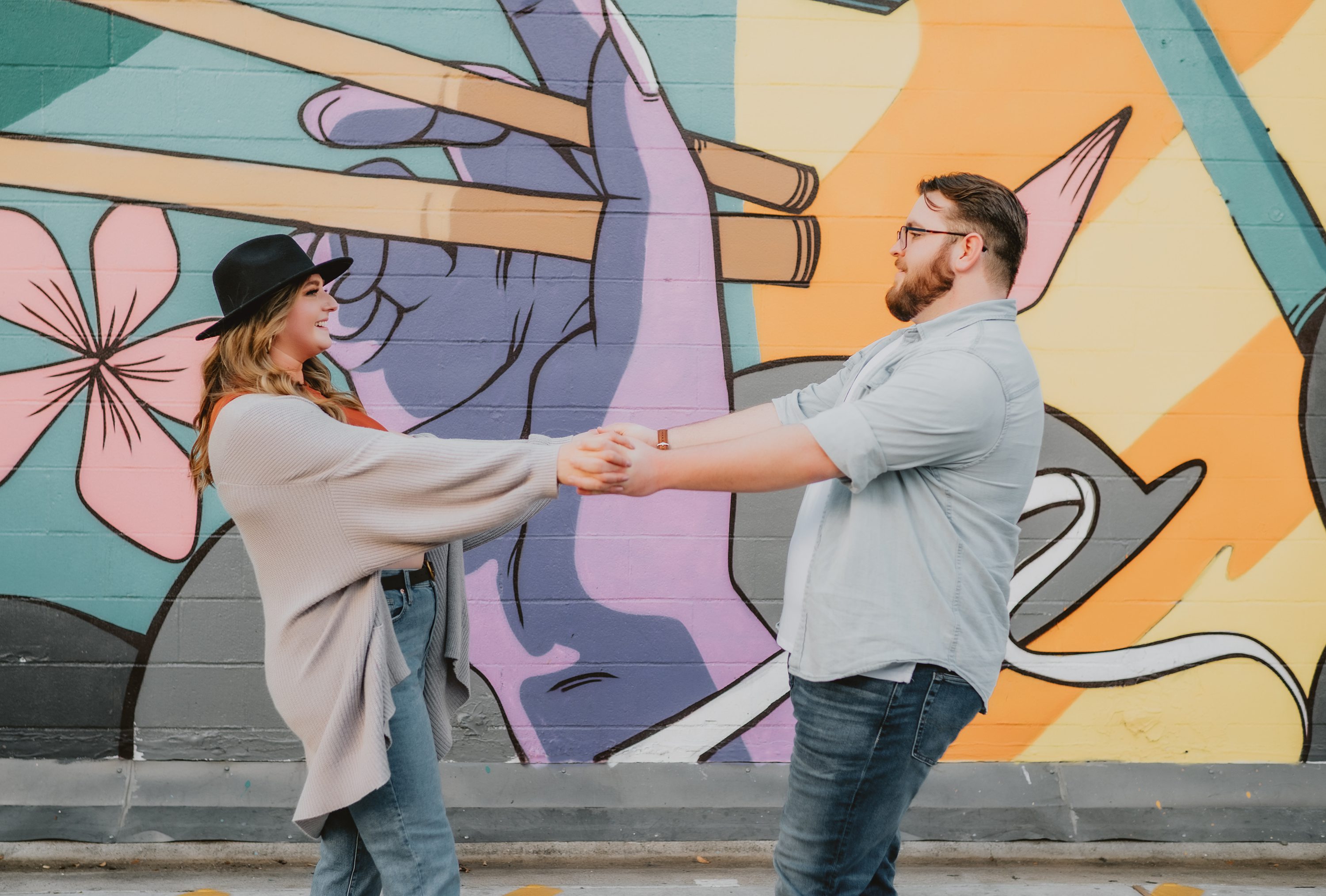 Dallas Engagement Photos,Dallas Wedding Photographer,Deep Ellum Engagement Photos,Dallas Engagement Session Locations Artsy Engagement Photos