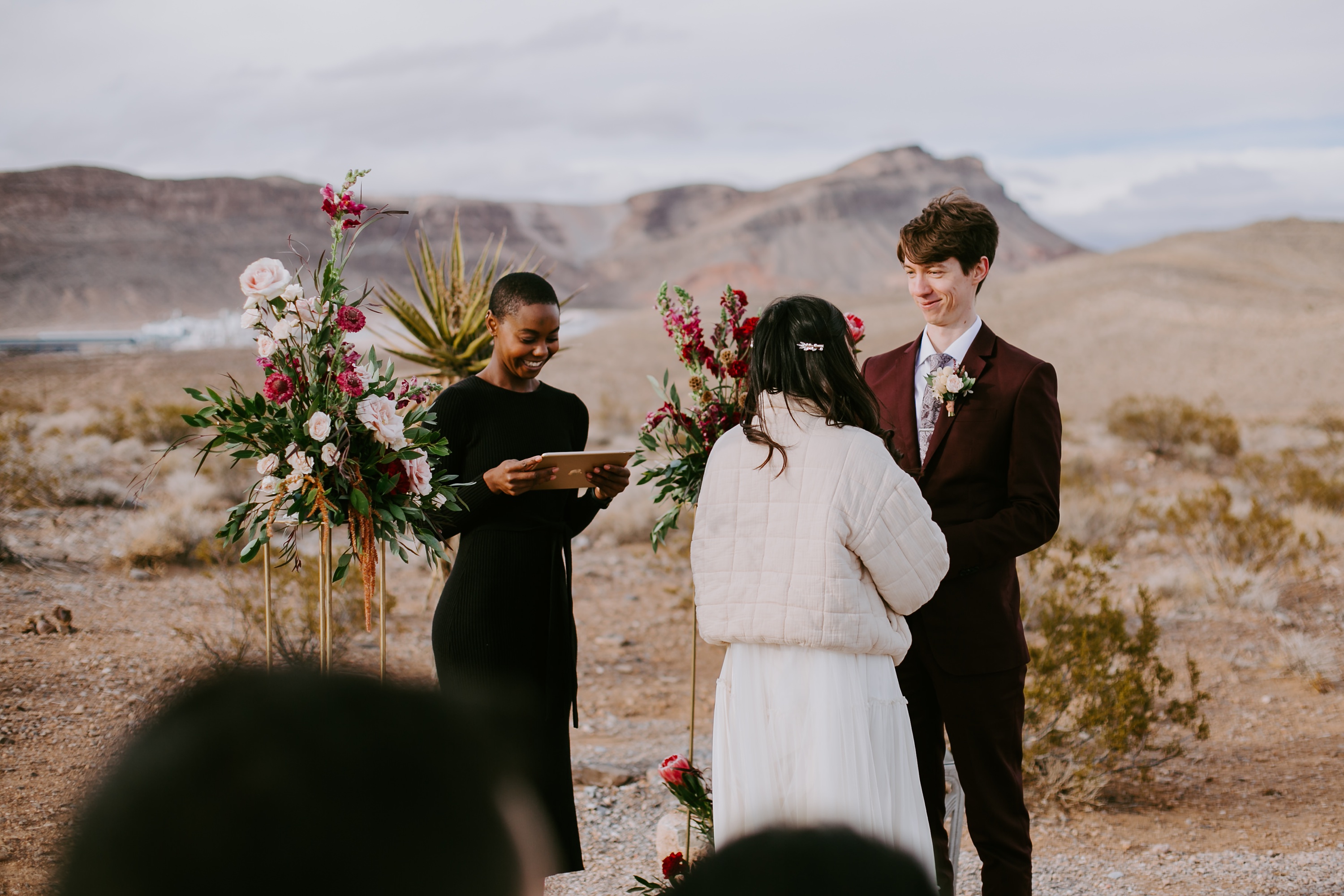 Desert Meets Tropical Elopement in Desert Love Land