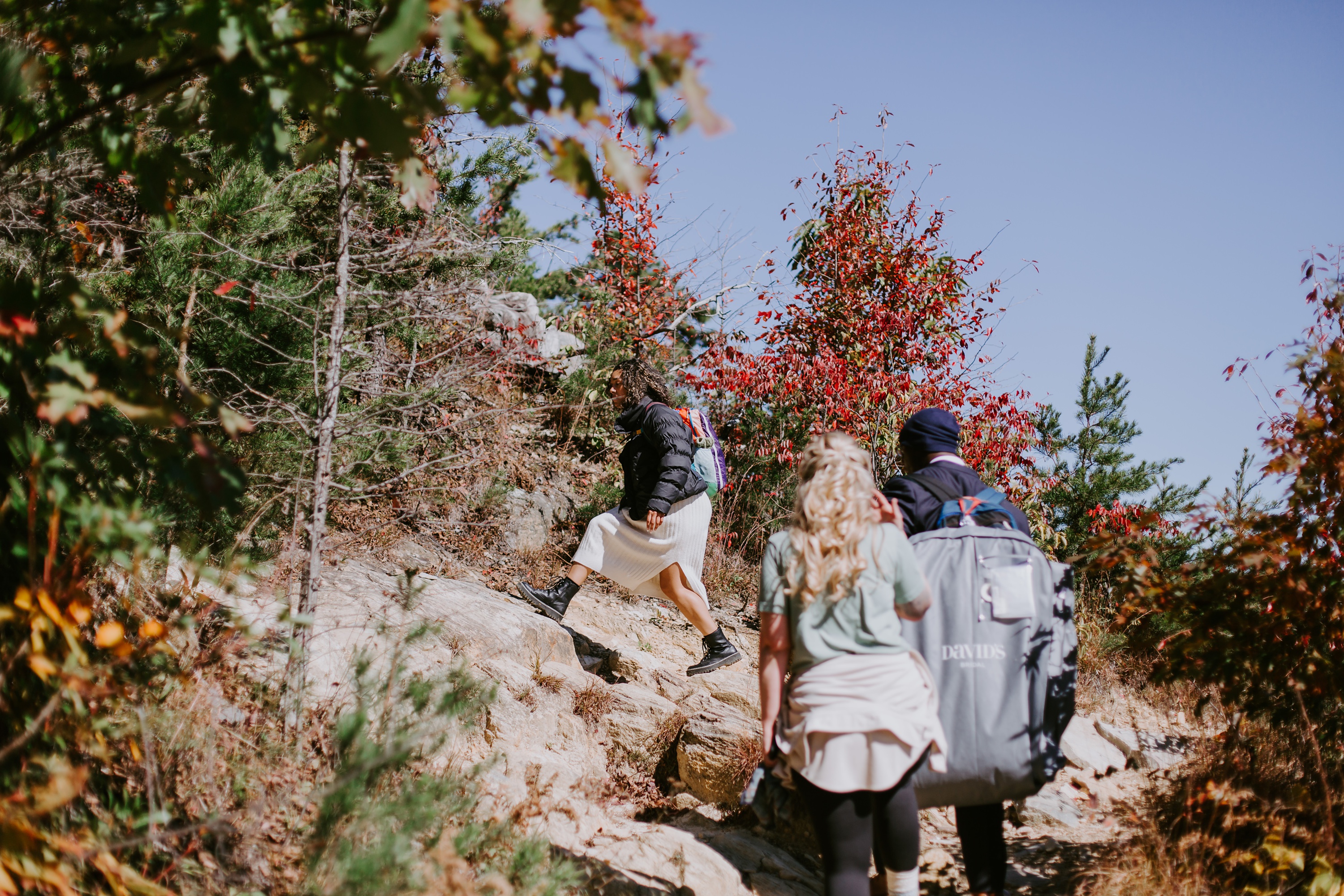 Example Shoot Title Tag Linville Gorge Elopement