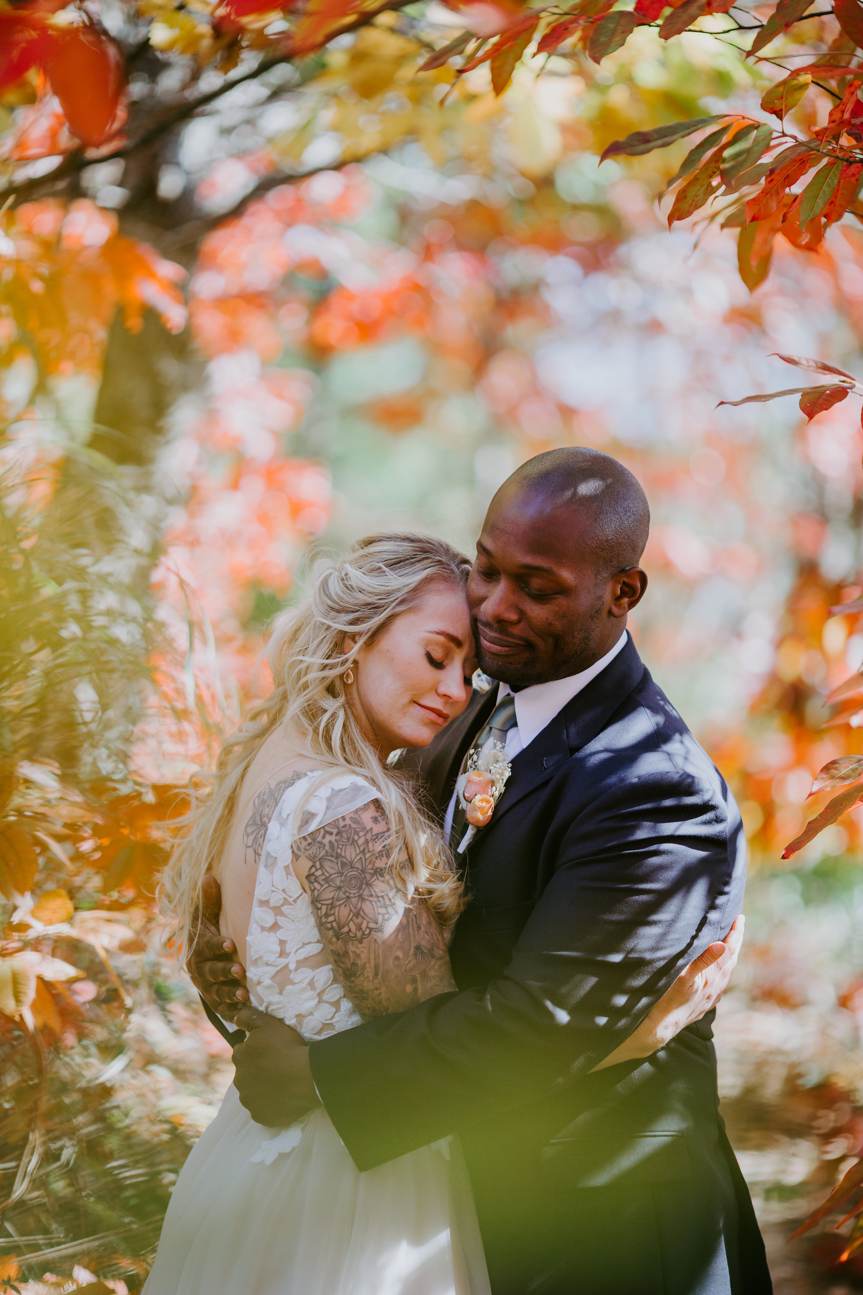 Example Shoot Title Tag Fall Leaves Wedding,Linville Gorge Elopement