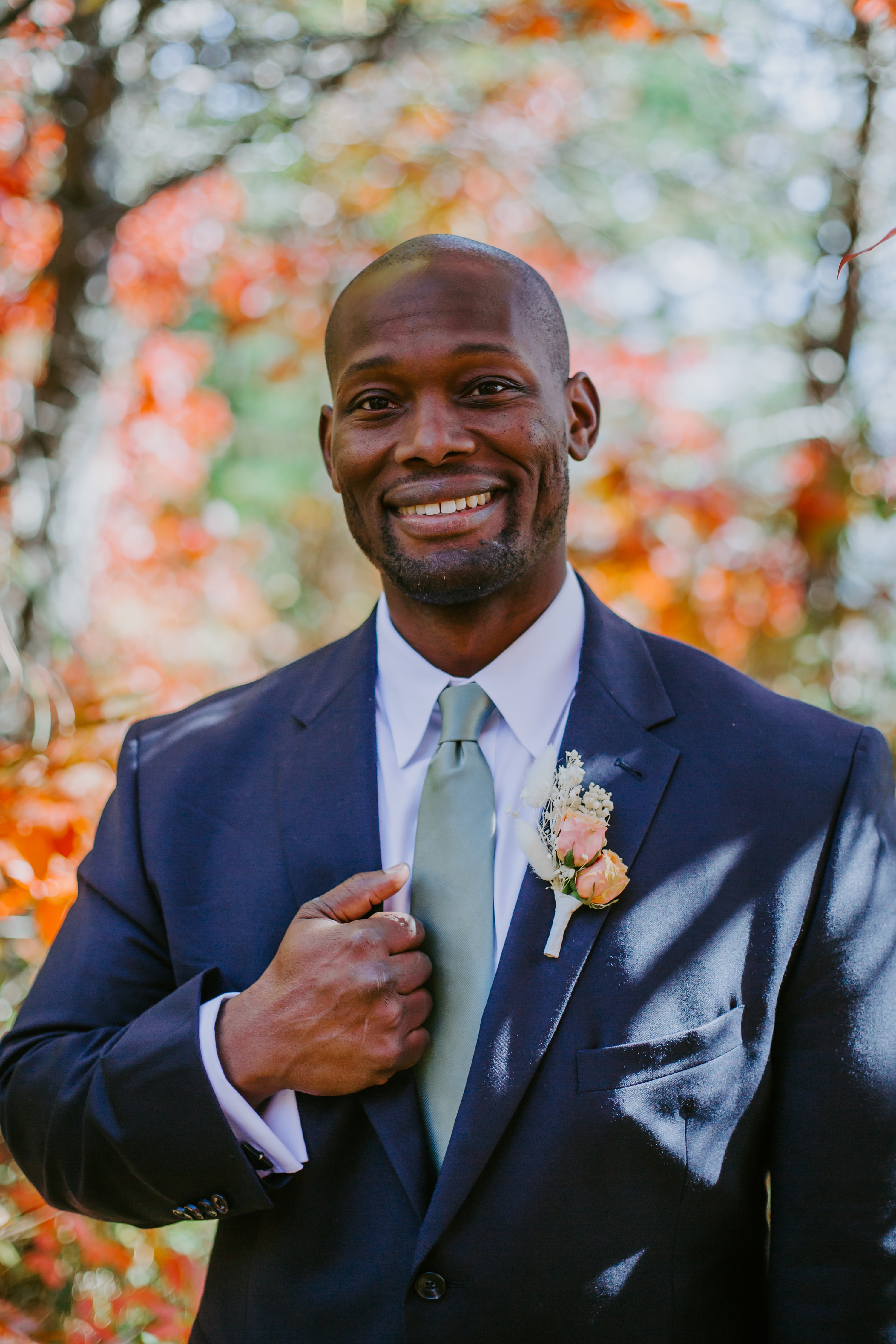 Example Shoot Title Tag Fall Leaves Wedding,North Carolina Elopement