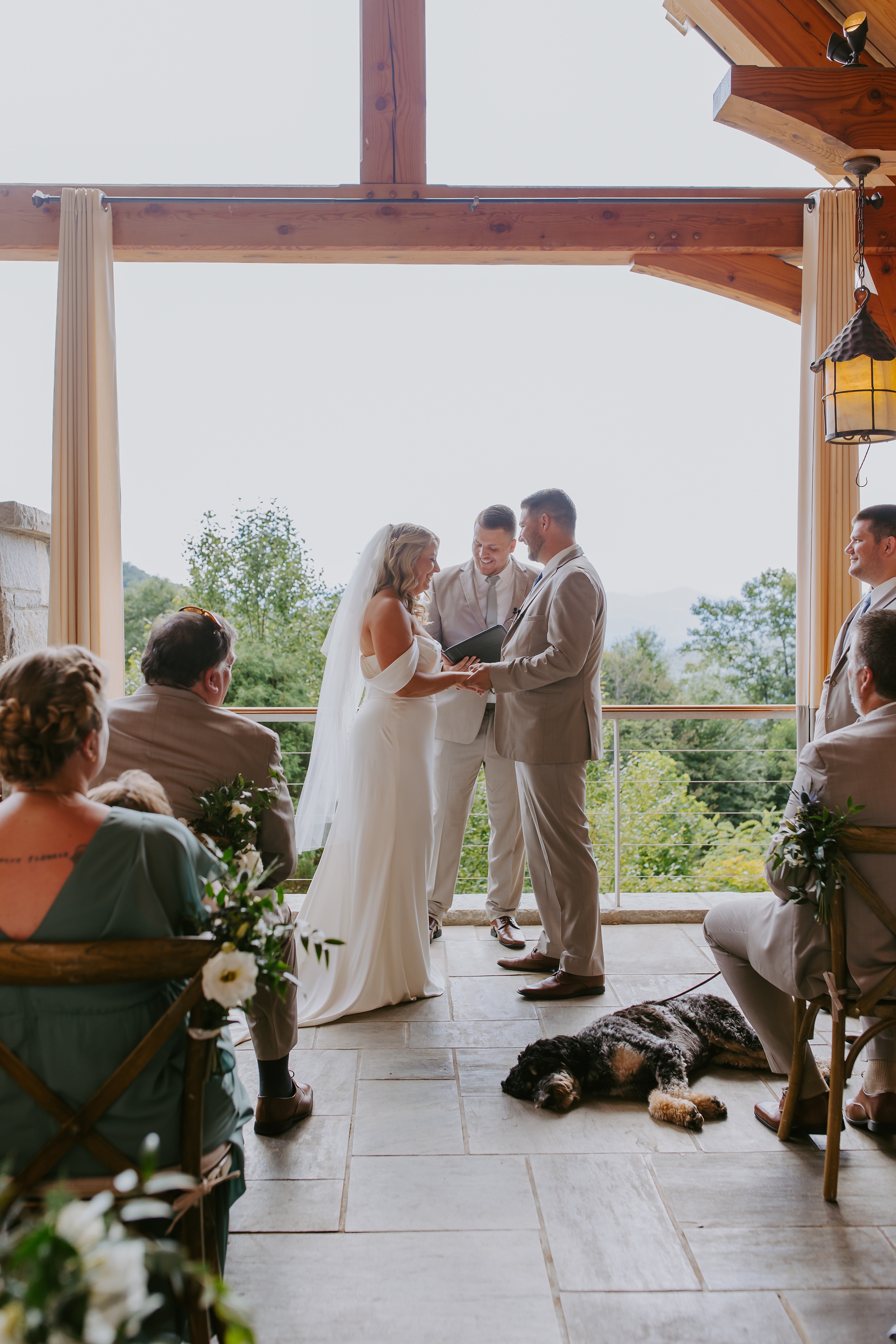 Luxury Cabin Wedding Asheville,Asheville Cabin Elopement,Luxury Mountain Cabin Elopement