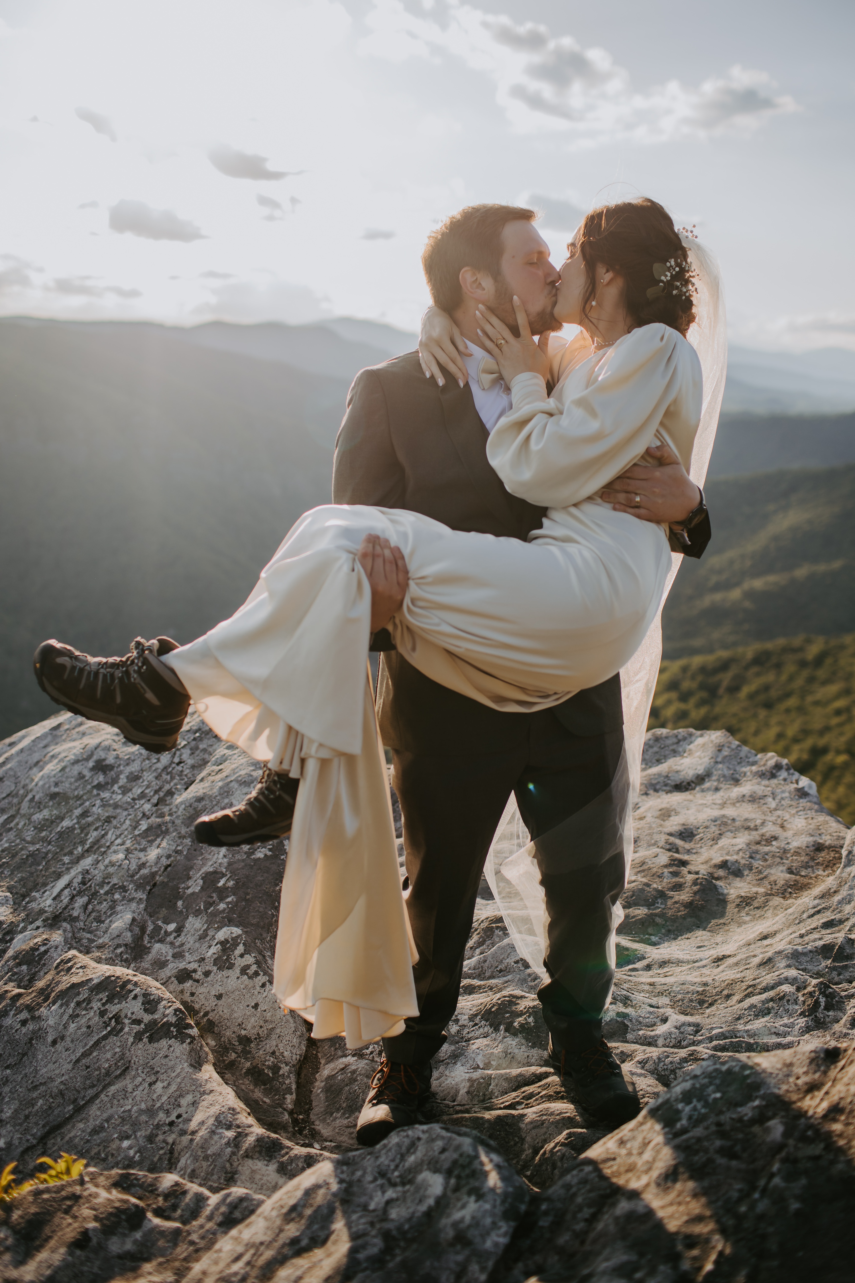 Example Shoot Title Tag Blue Ridge Mountains,North Carolina Elopement