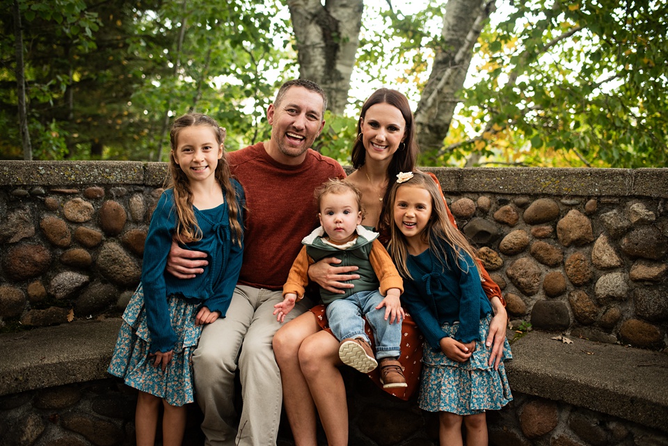 The Voeltz Family | Joyful Fall Family Session in Breezy Point MN
