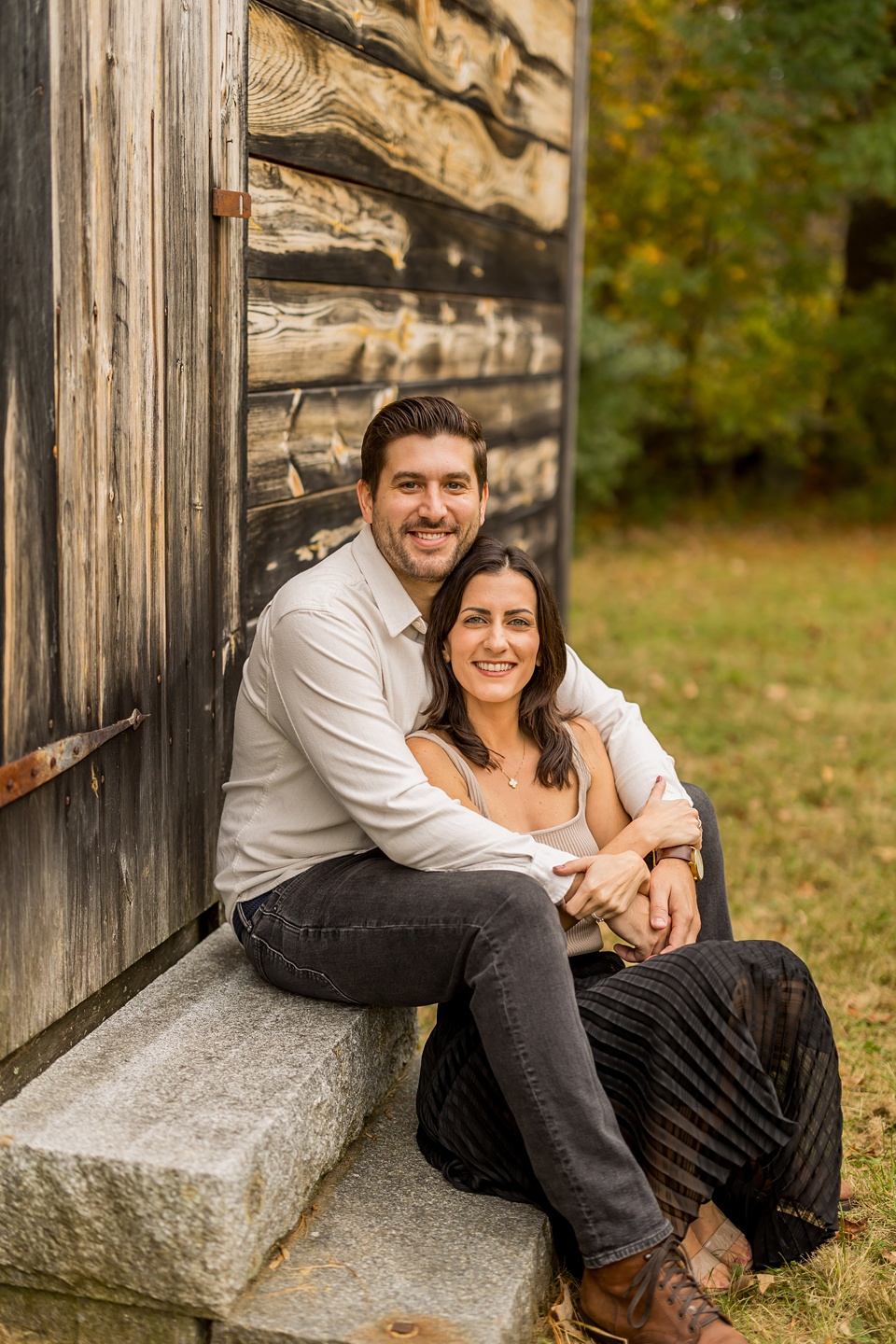 Example Shoot Title Tag boston fall photos, family photos with dog