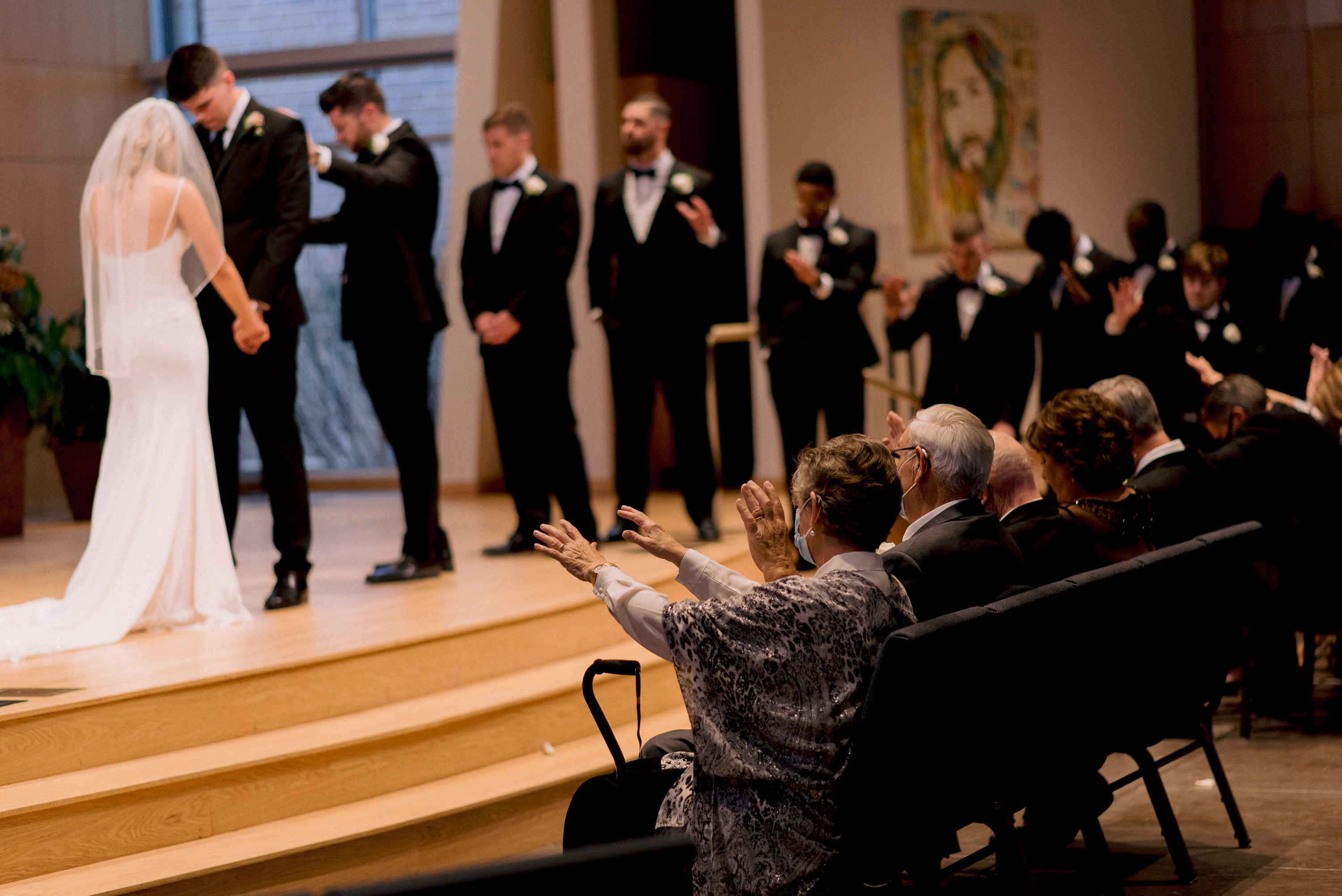 Wedding Photography Videography Iowa Andrew Ferren Photography The Tea Room