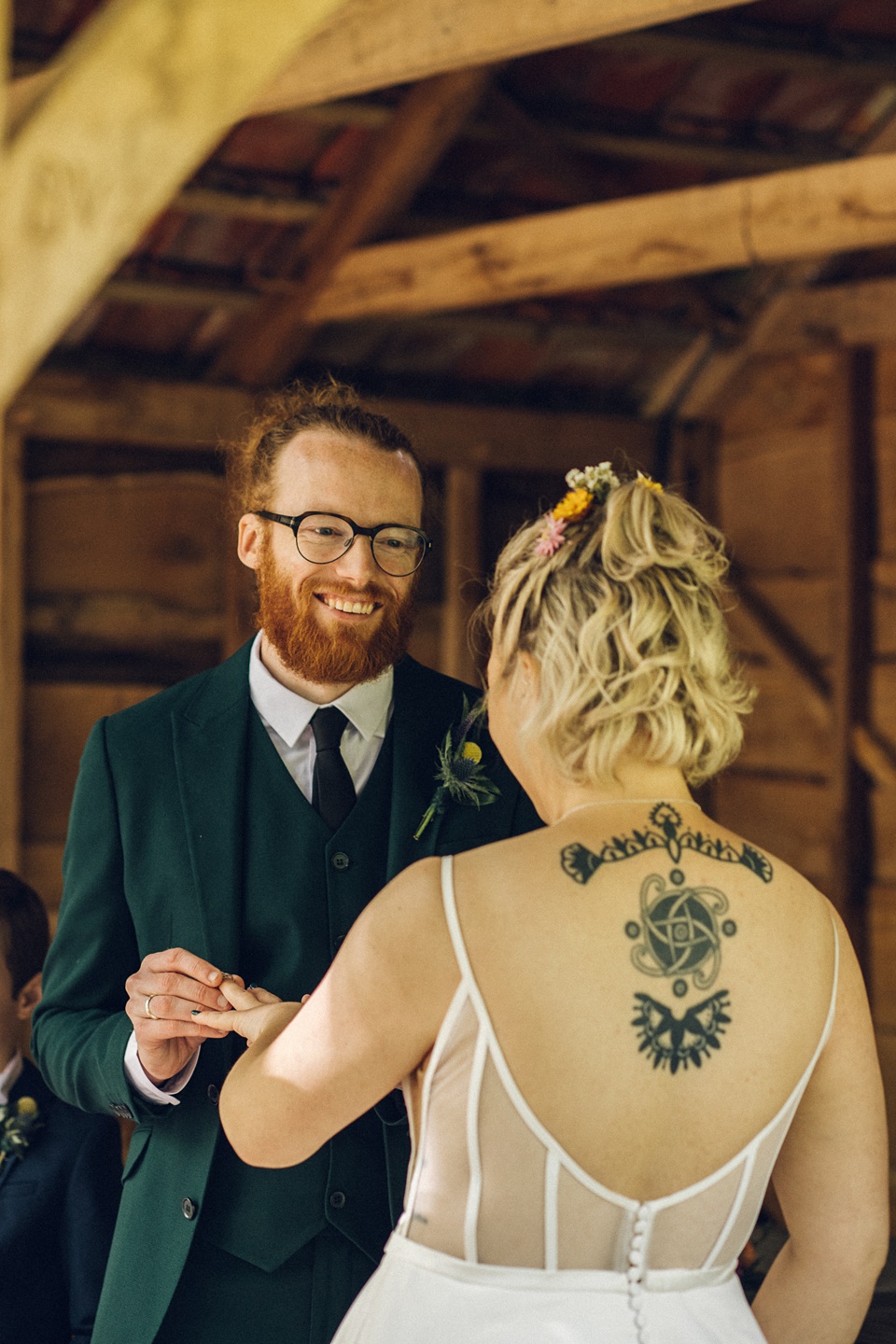Colourful woodland wedding,Woodland wedding