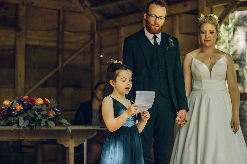 alpheton barns wedding,Woodland wedding