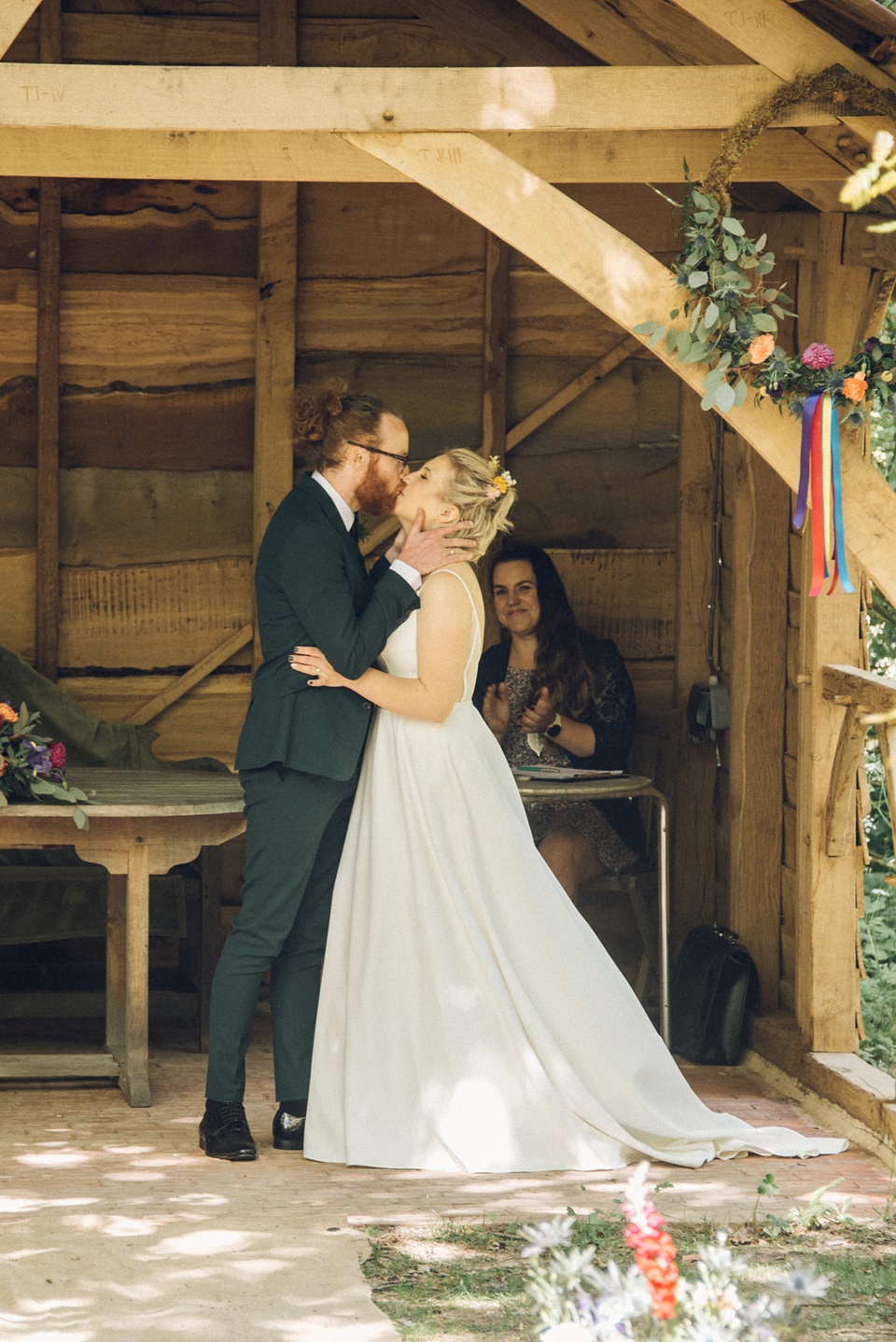 Suffolk wedding photographer,Alpheton Hall Barns