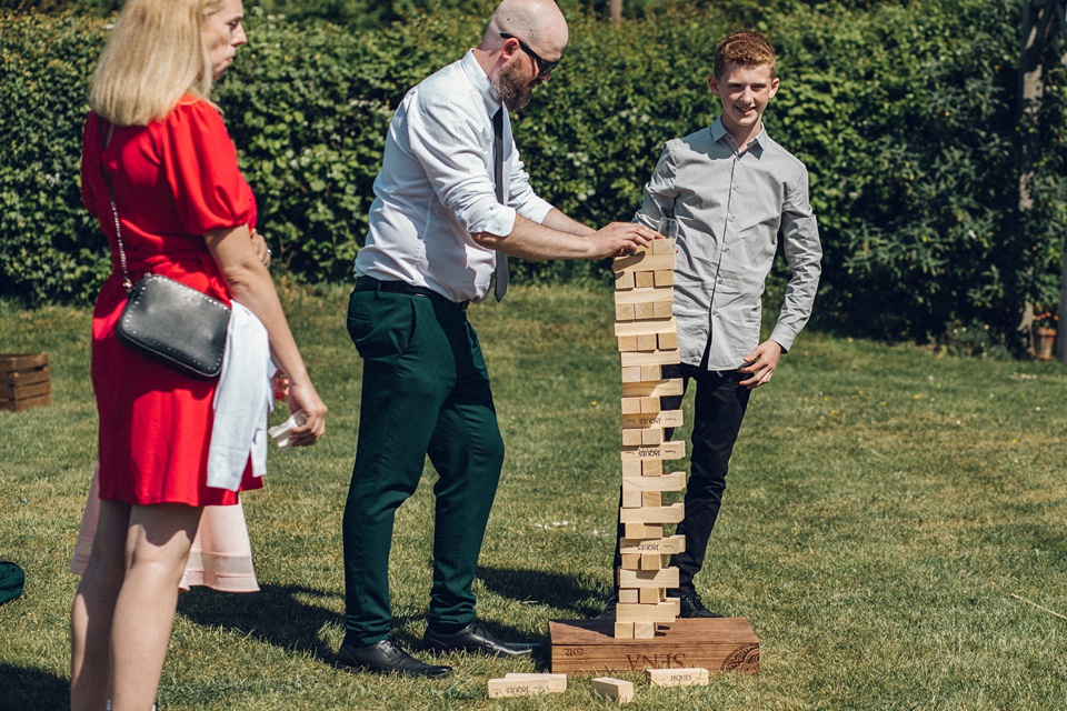 Fun wedding photographer,alpheton barns wedding