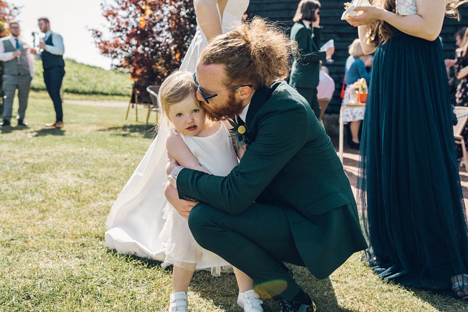 Fun wedding photographer