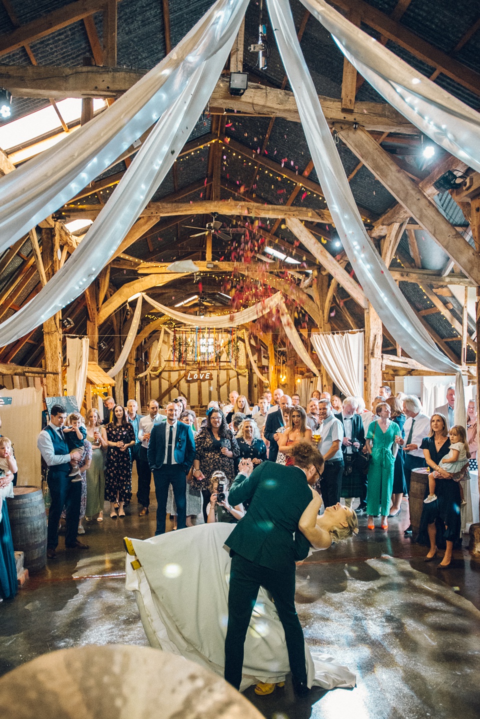 Colourful woodland wedding,Fun wedding photography