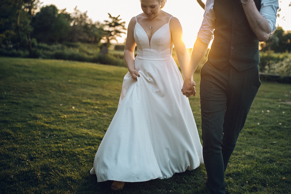 Fun wedding photographer,Colourful woodland wedding