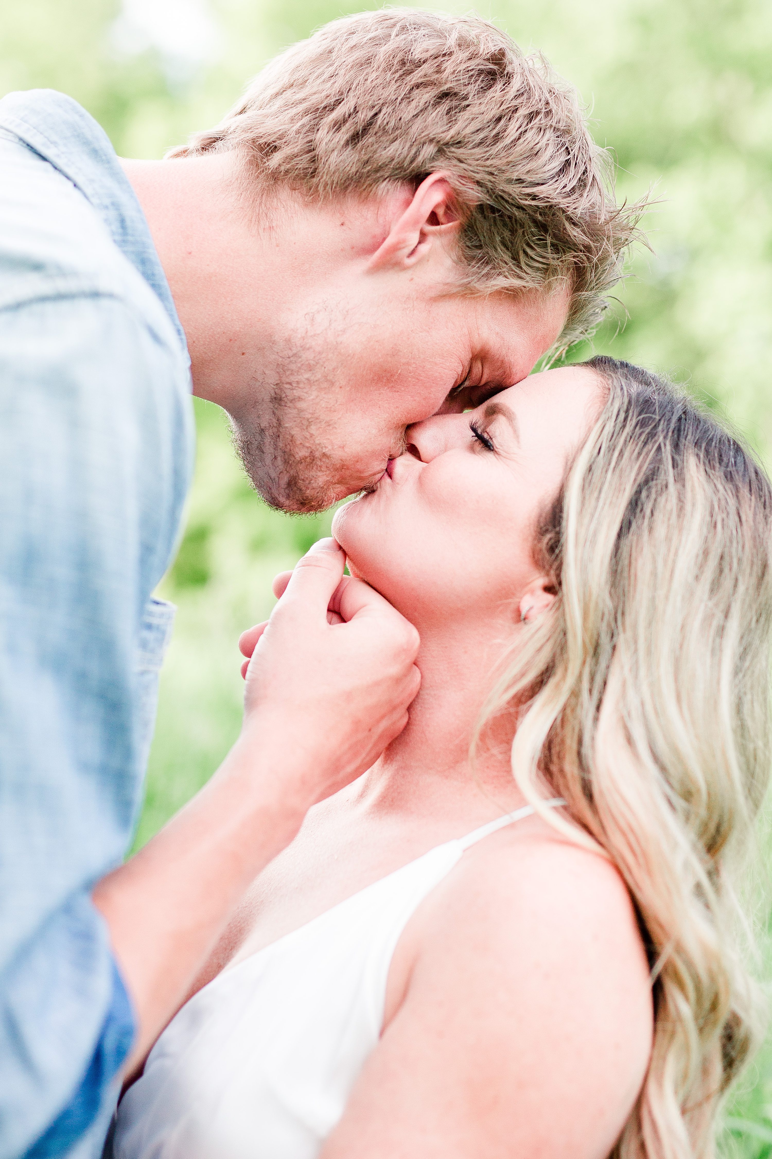 Newly Engaged couple in love,Illinois Engagement Session