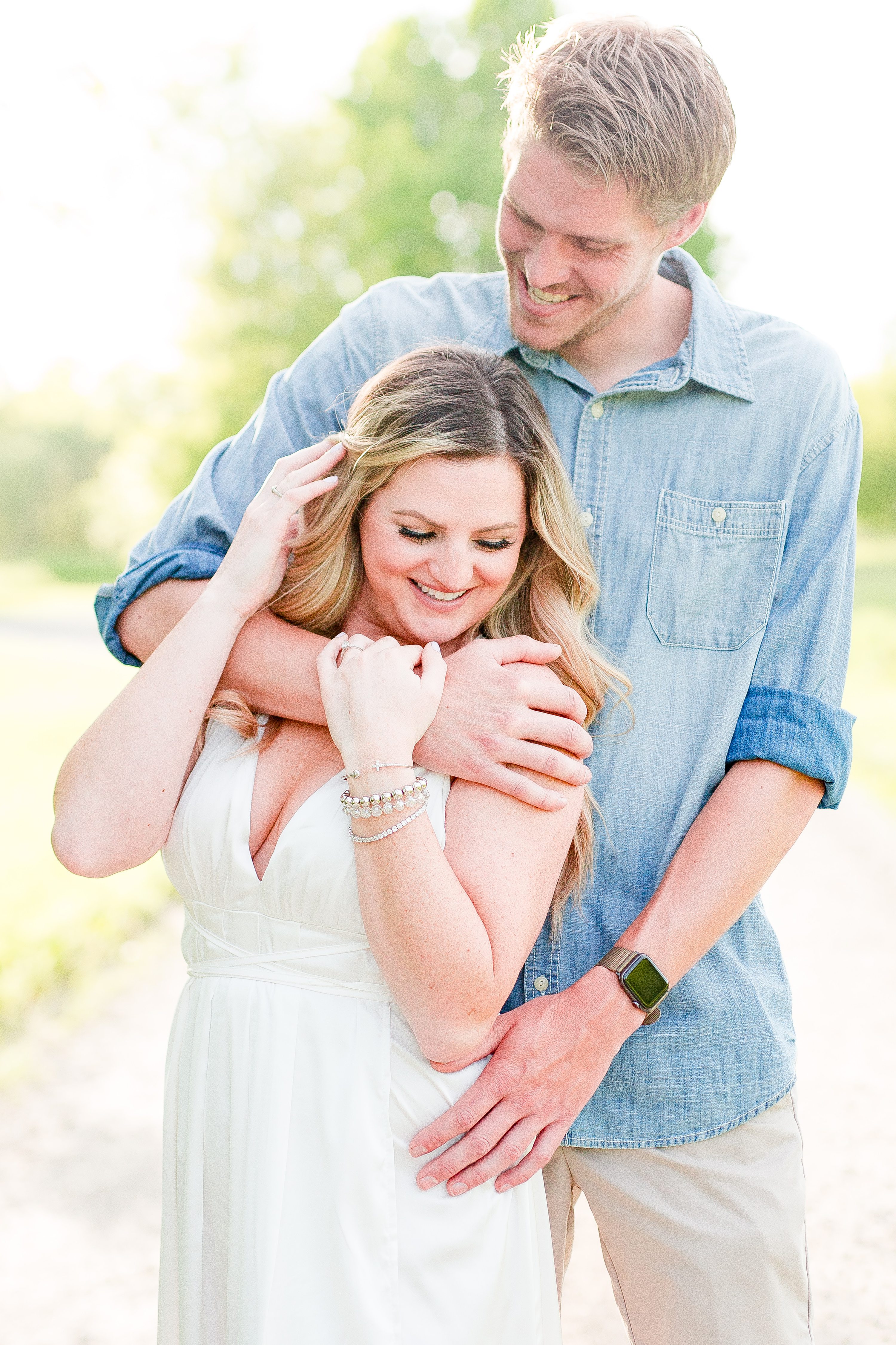 Engagement photography,Light and Airy