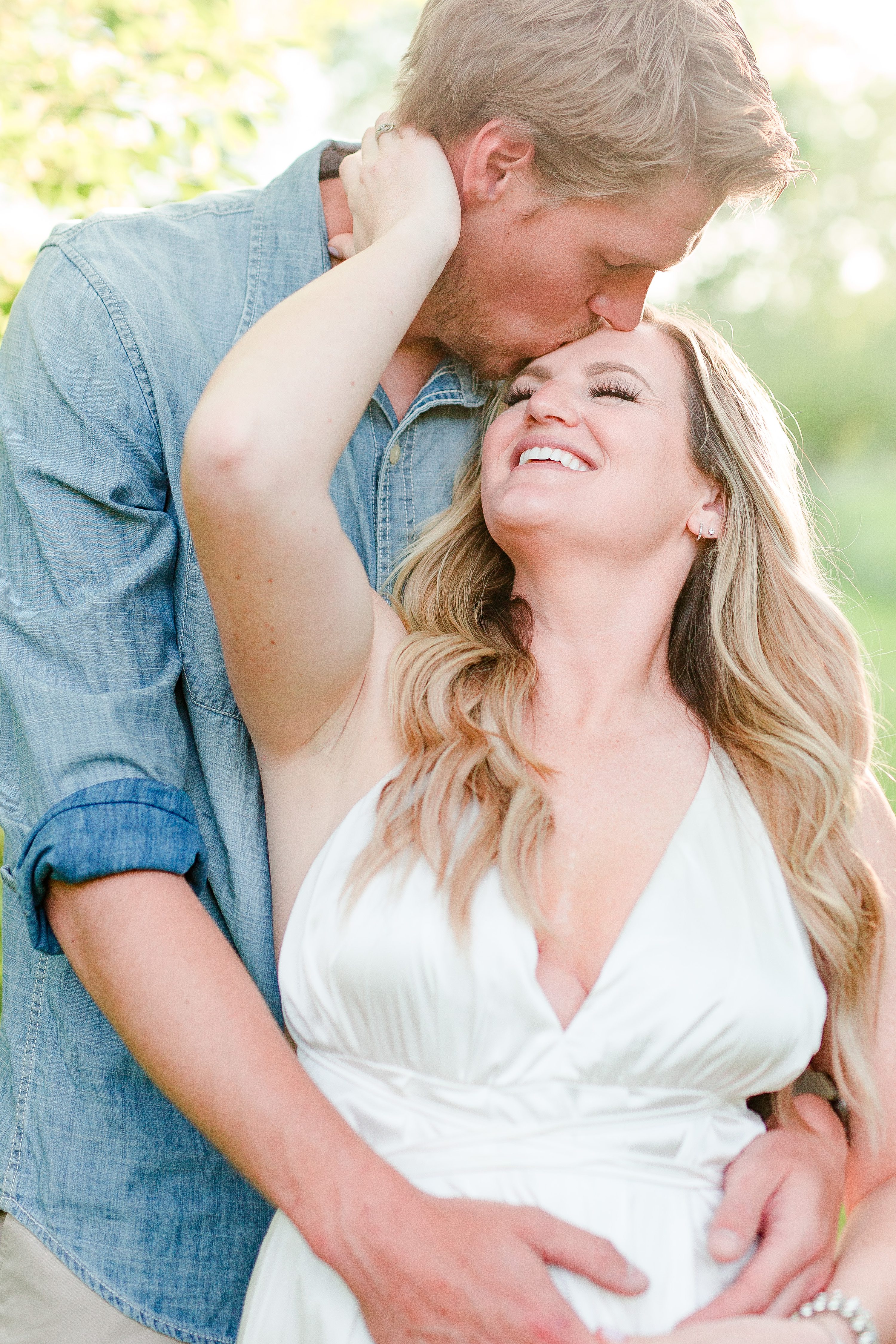 Illinois Engagement,Couples posing