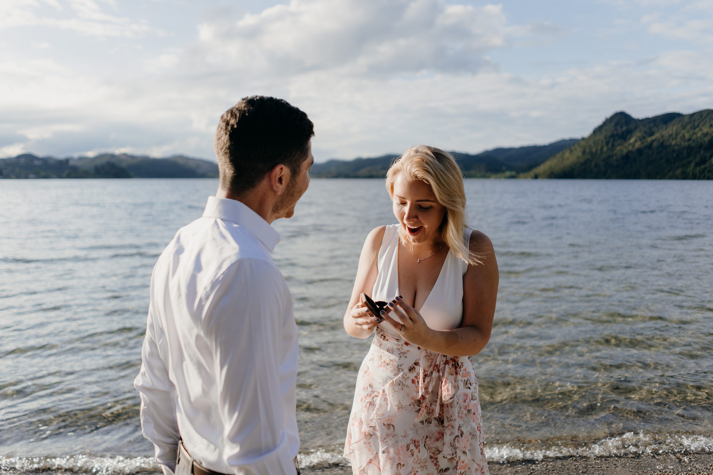 Sunset photoshoot,Rotorua Engagement Phtographer