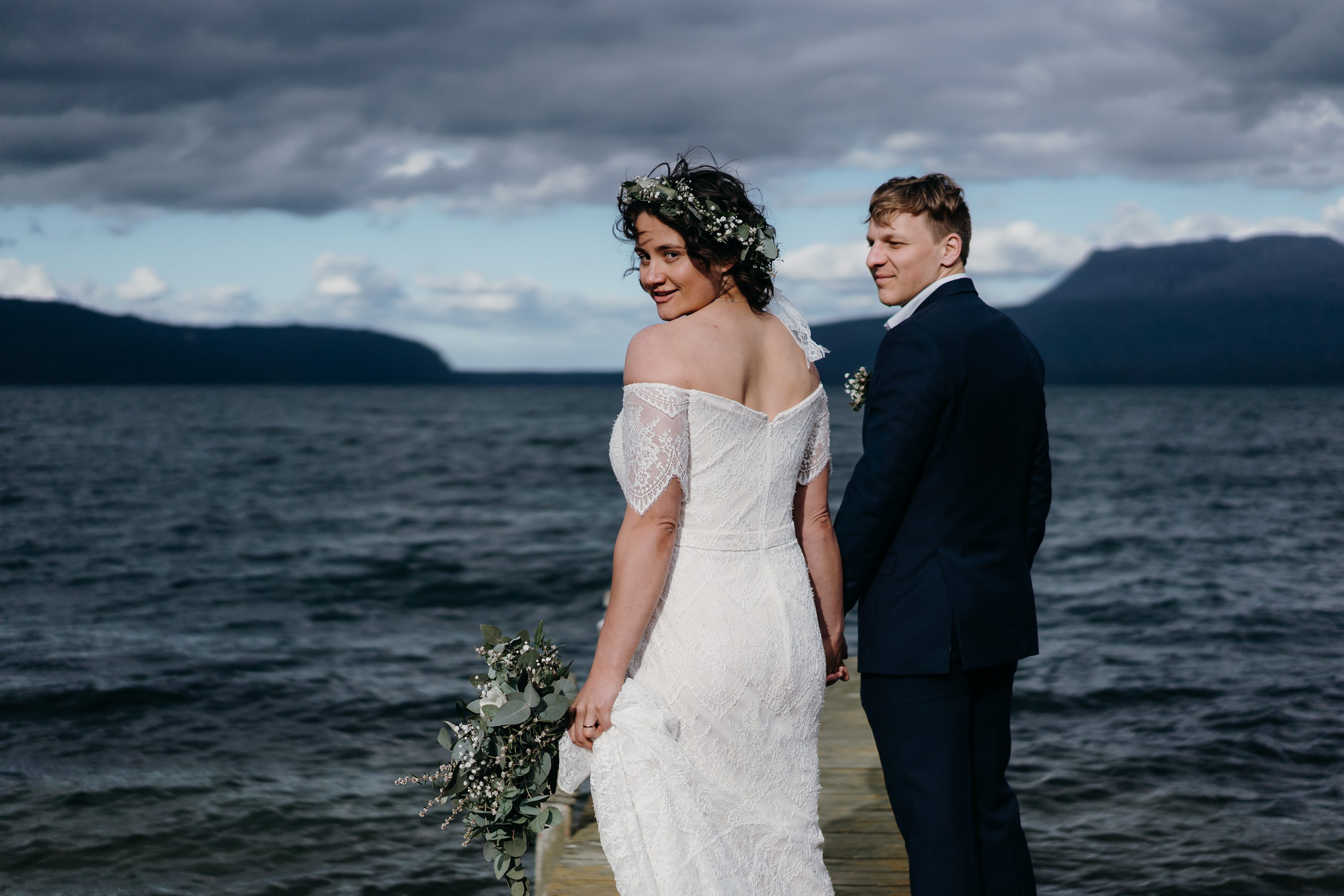 Lake Tarawera Wedding,Elopement Wedding Photographer