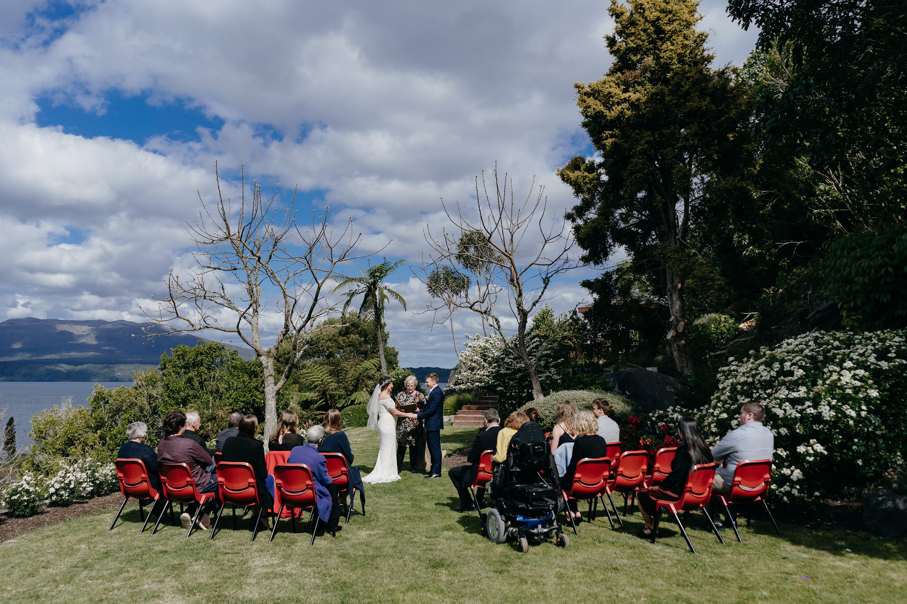 Tarawera Wedding,Spencer Lodge Tarawera,Wedding Ceremony,Spencer Lodge Wedding,Lake Tarawera Wedding