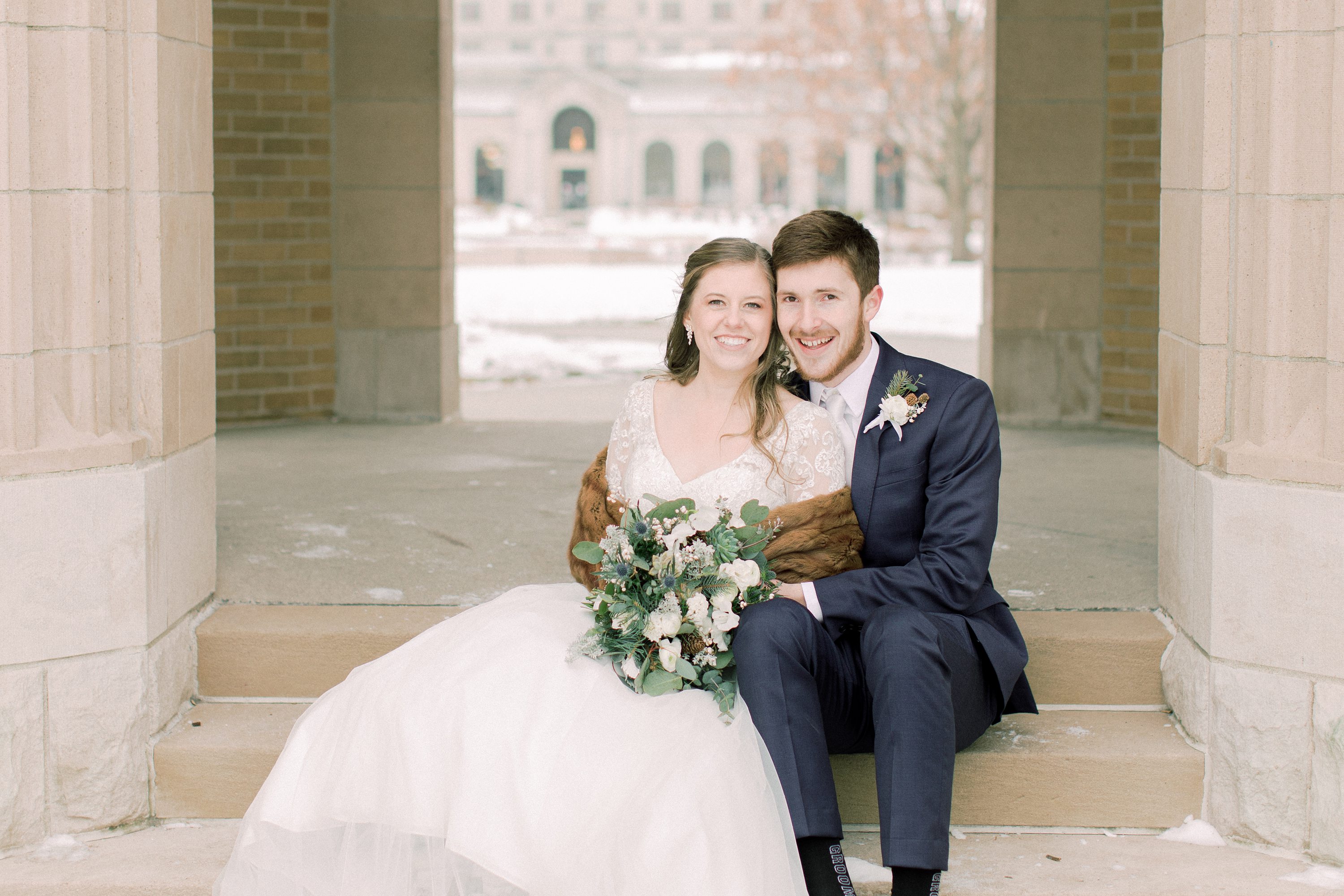 Winter bride,Winter wedding,Iowa Winter Wedding,Iowa wedding,Ames Wedding