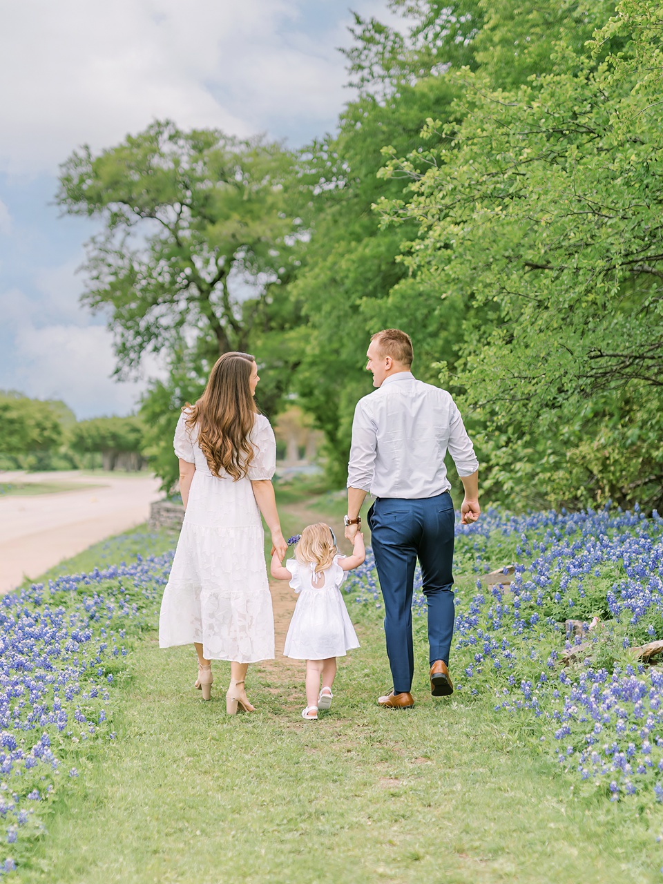 Dressy Family Portrait, McKinney Family Photography