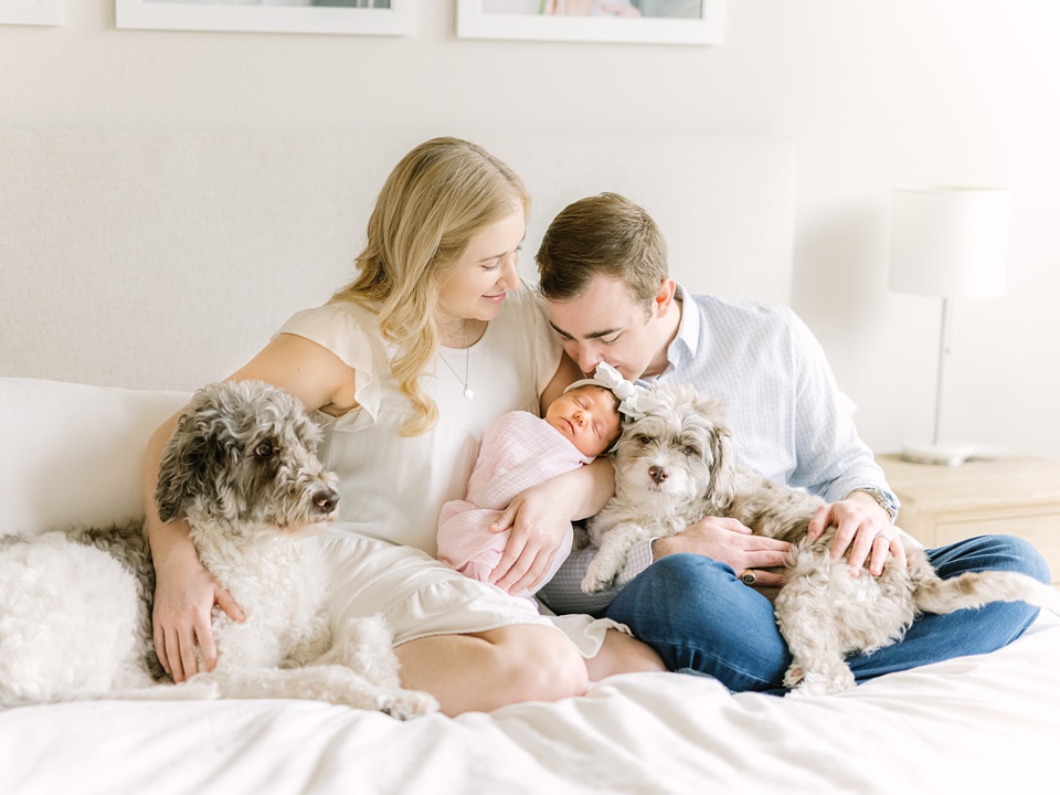 Example Shoot Title Tag timeless newborn photography,in-home newborn session