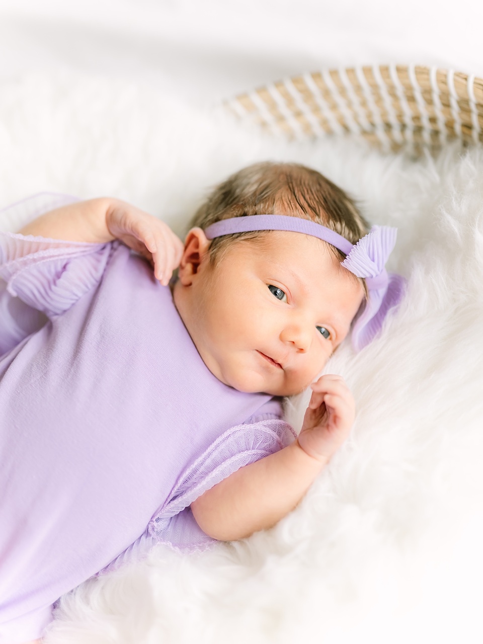 Example Shoot Title Tag in-home newborn session,young family newborn portraits