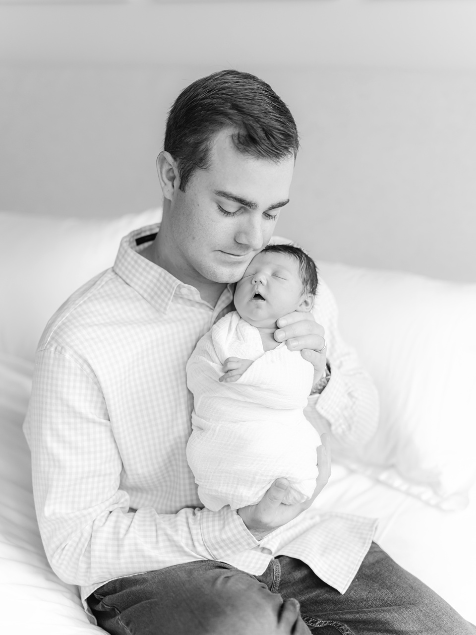 Example Shoot Title Tag in home session,mckinney tx newborn photographer