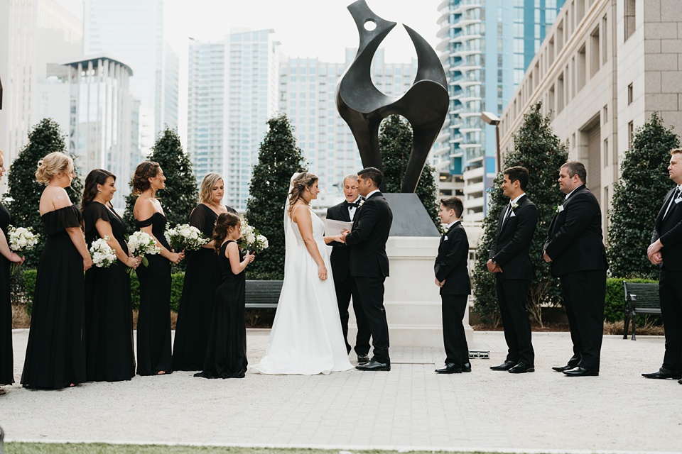 Black and White Elegant Uptown Wedding at The Grand Bohemian Charlotte - Dani Keane Photography Black and White Elegant Uptown Wedding at The Grand Bohemian Charlotte - Dani Keane Photography