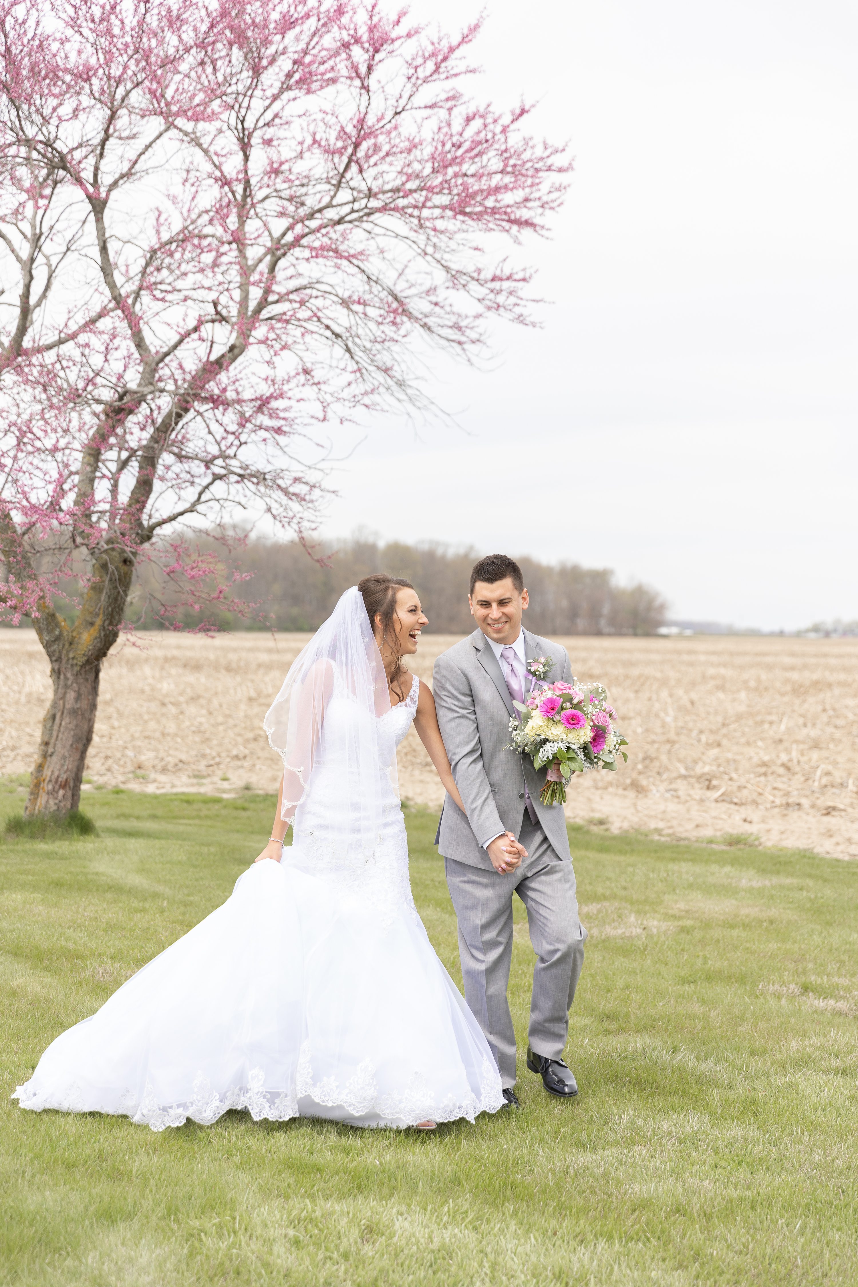 spring blossom wedding