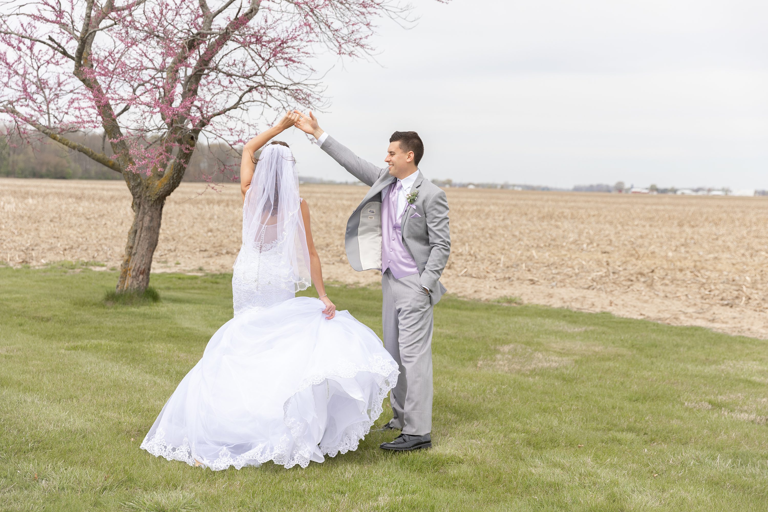 spring blossom wedding