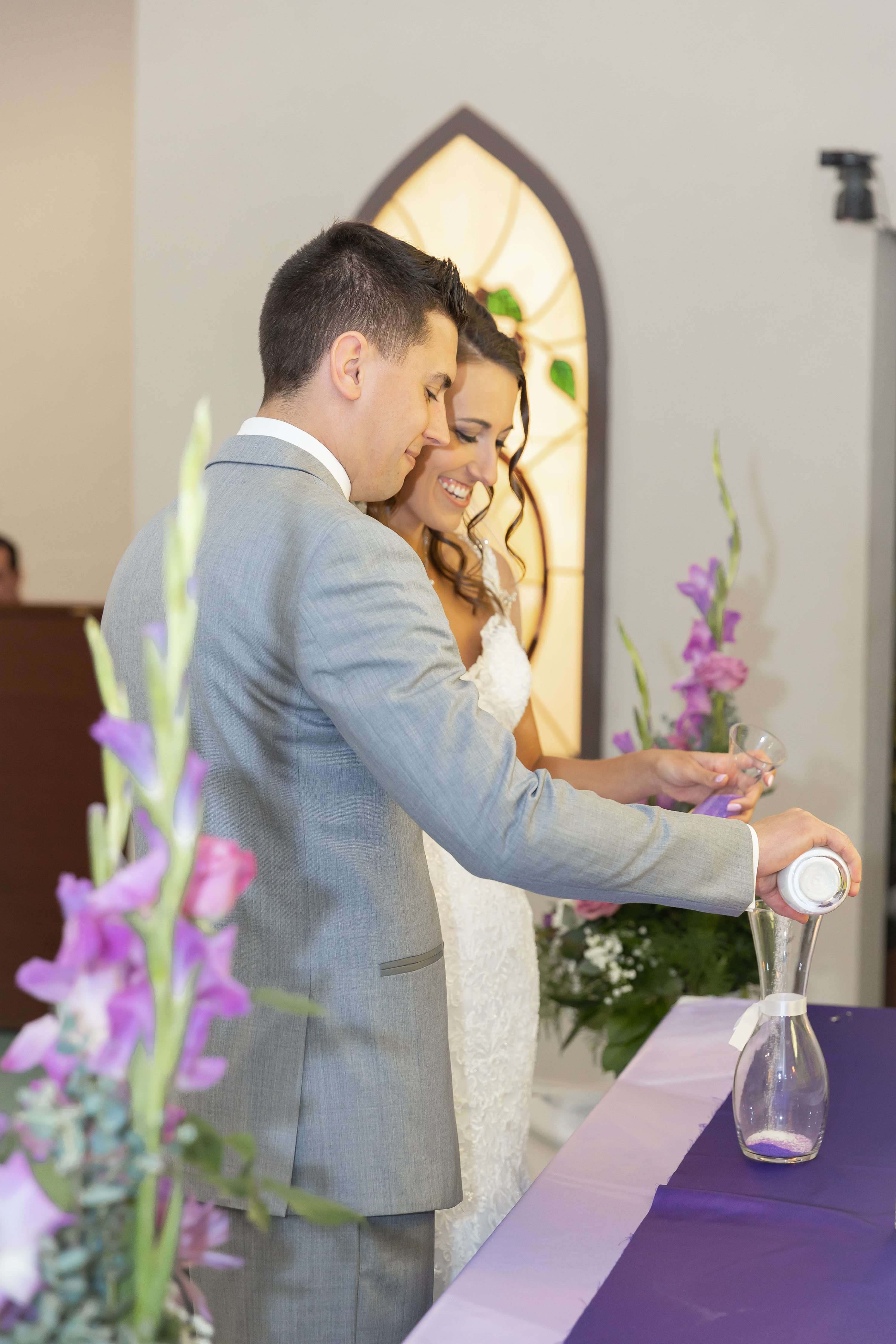 spring blossom wedding,howard-miami mennonite church