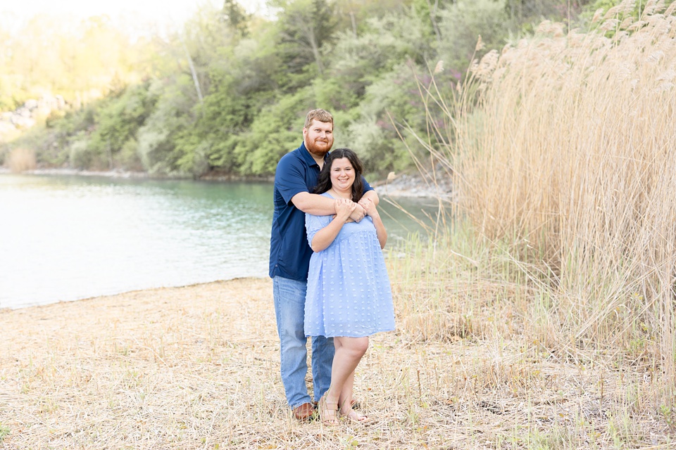 Katie & Evan | A spring engagement session at France Park in Logansport -  lvpstudios.com