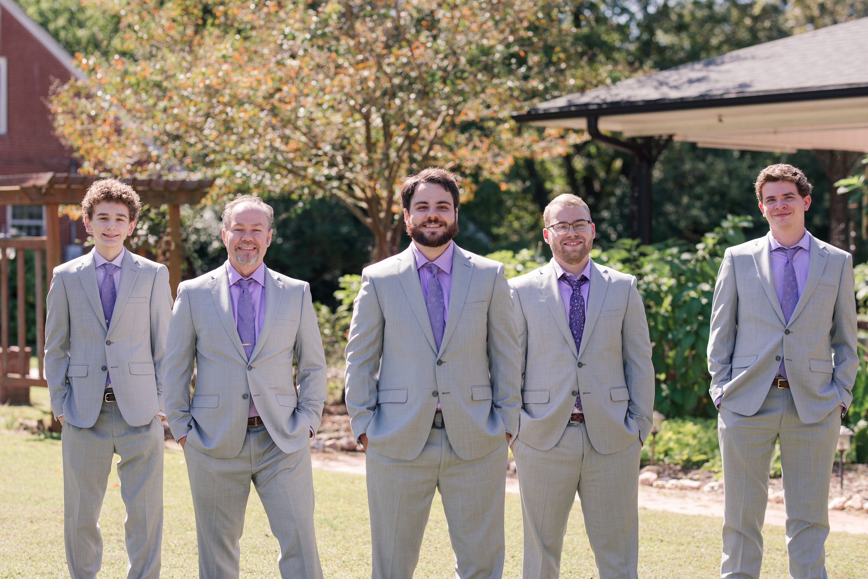  Southern Pines Photograher,Grey Suits
