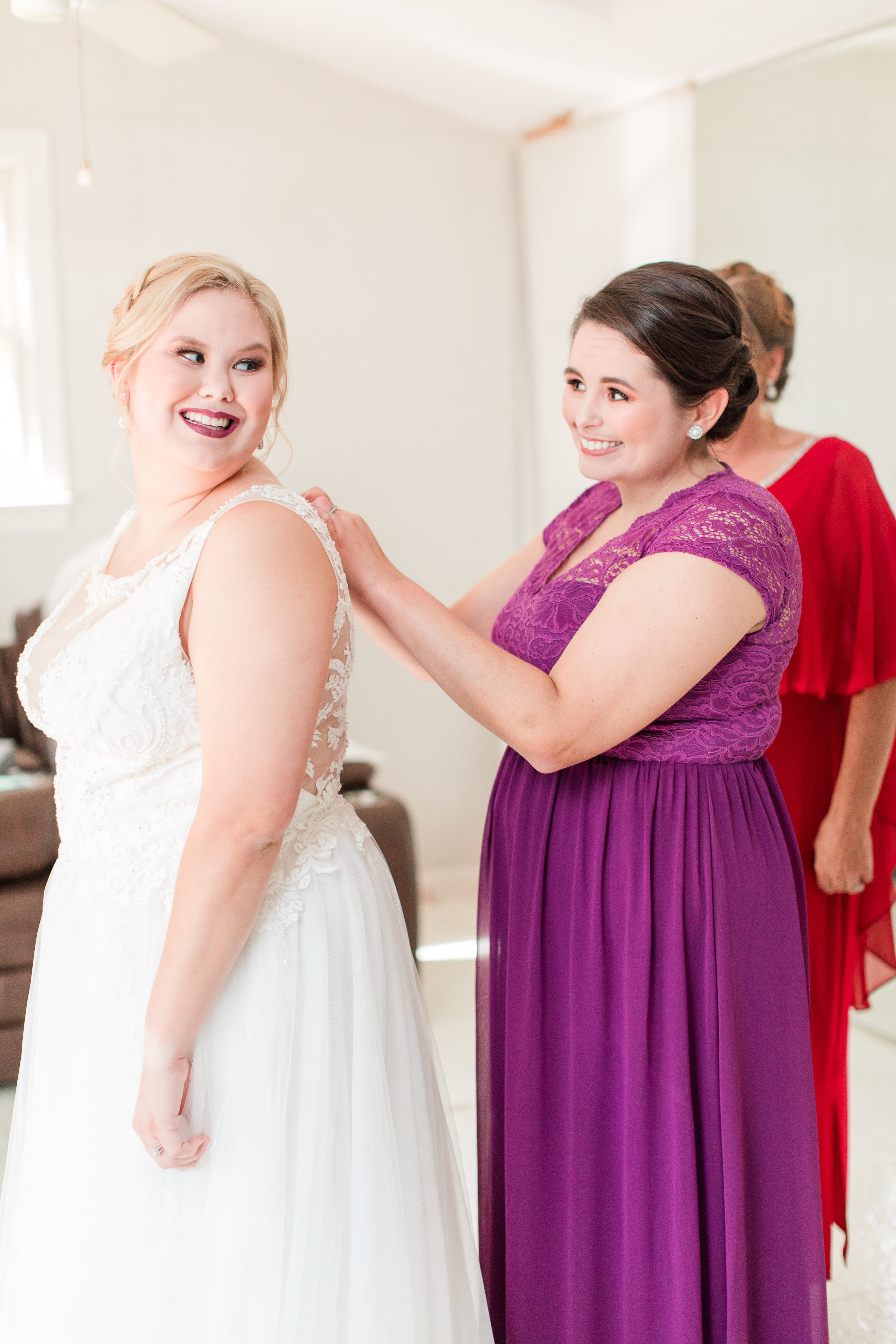 Grey Suits,Pink and white bridal bouquet
