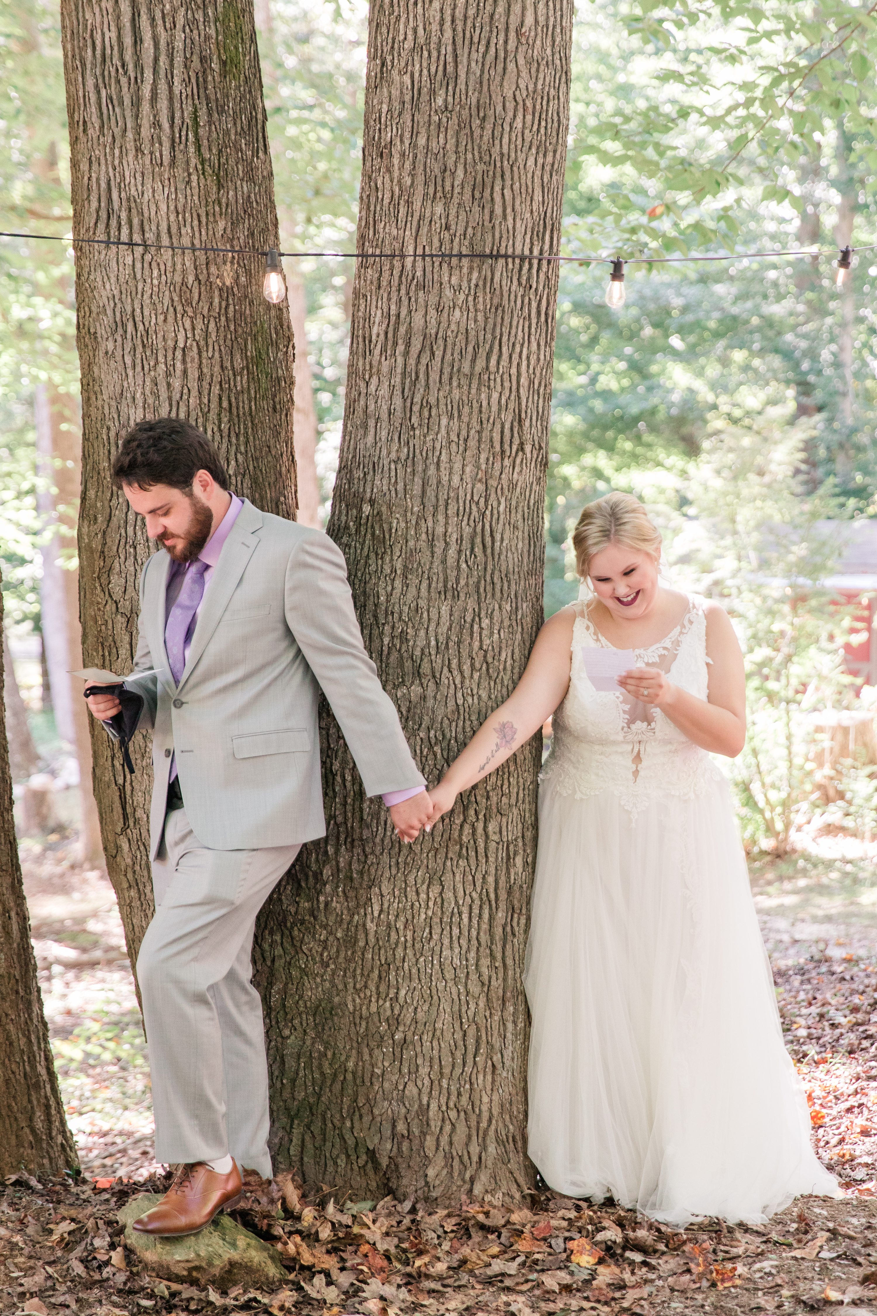 Pinehurst Wedding Photorapher, grey suits