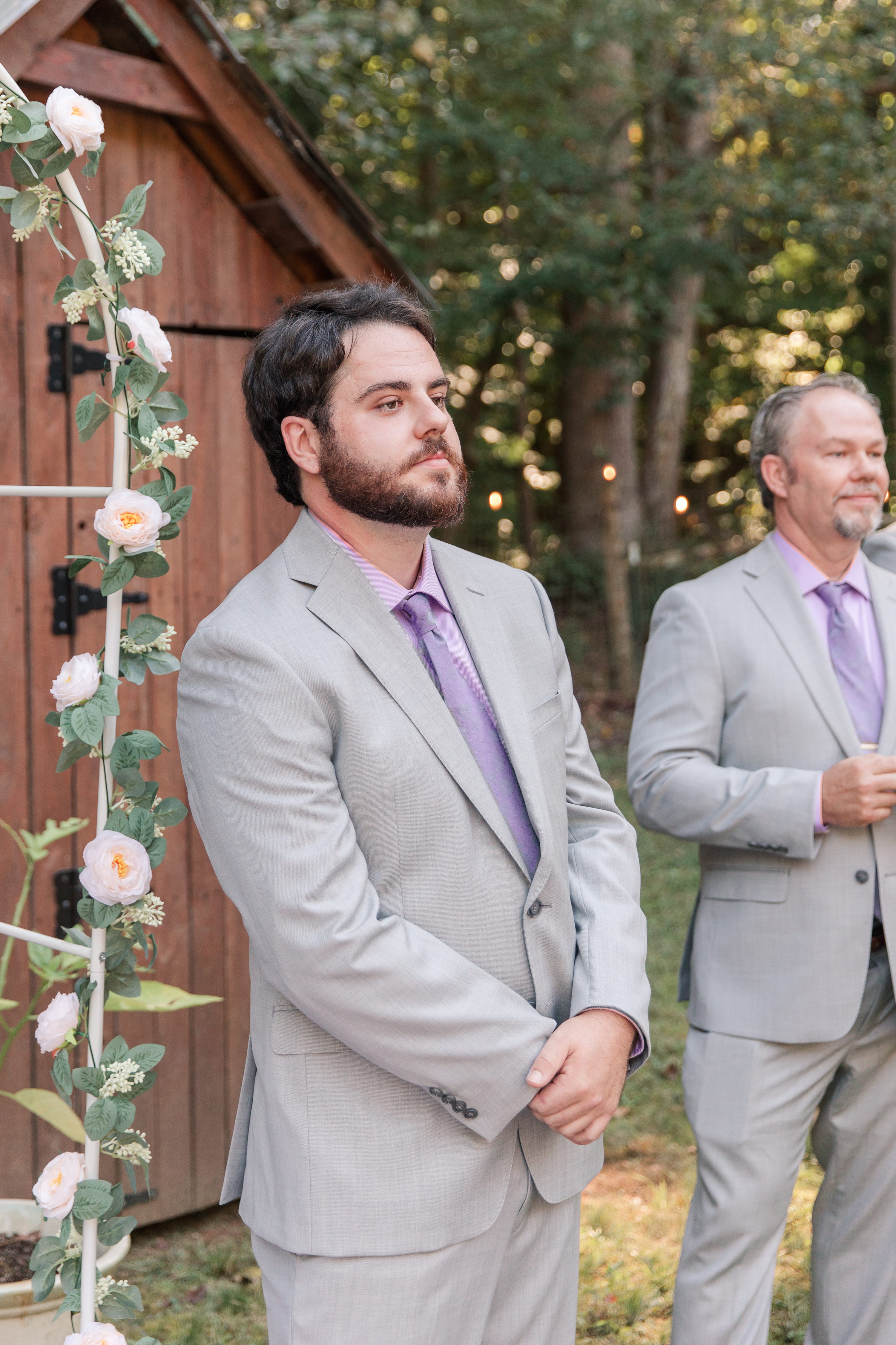Jennifer B Photography, Purple bridesmaids dresses