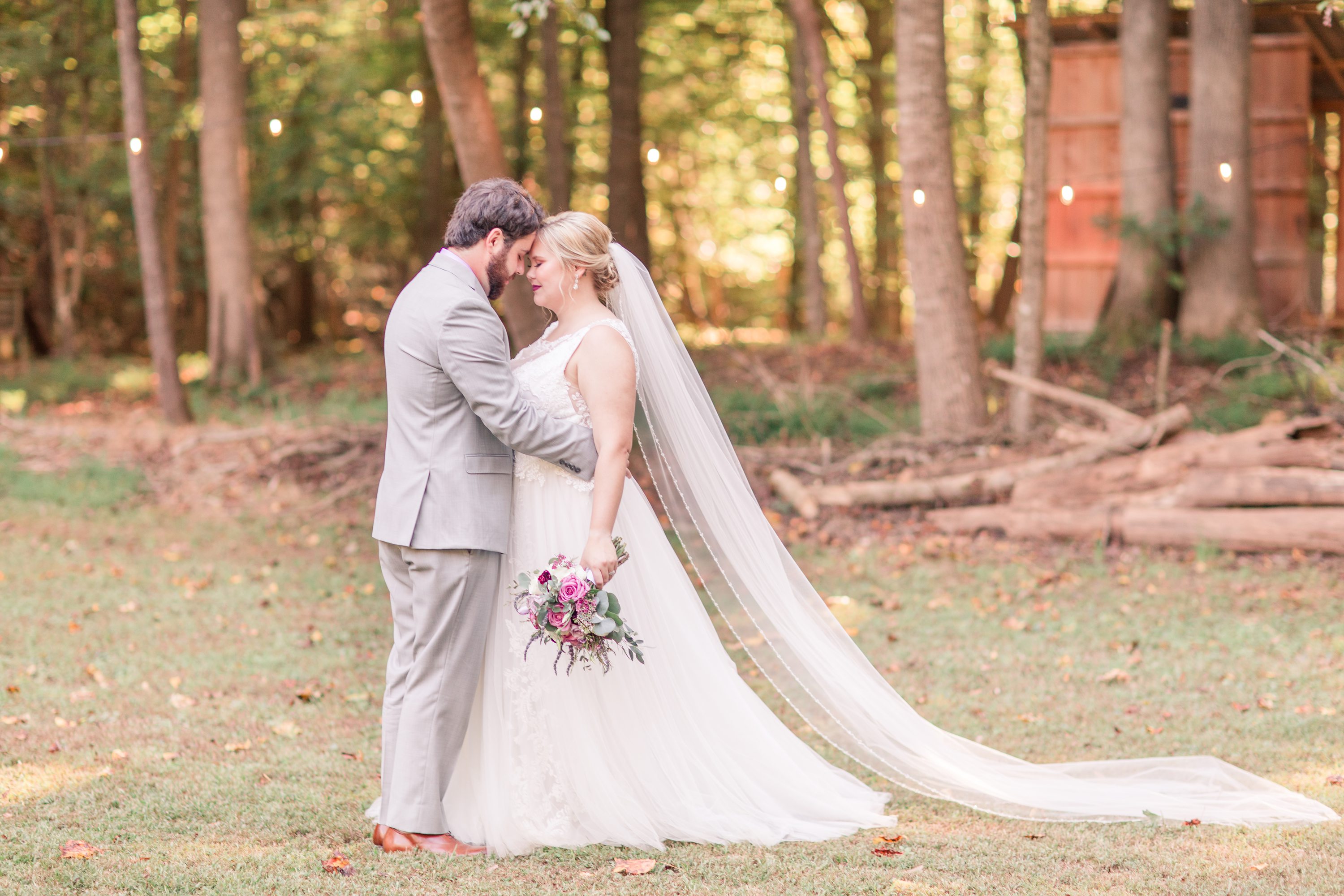  Pinehurst Wedding Photographer,Purple bridemaids dresses