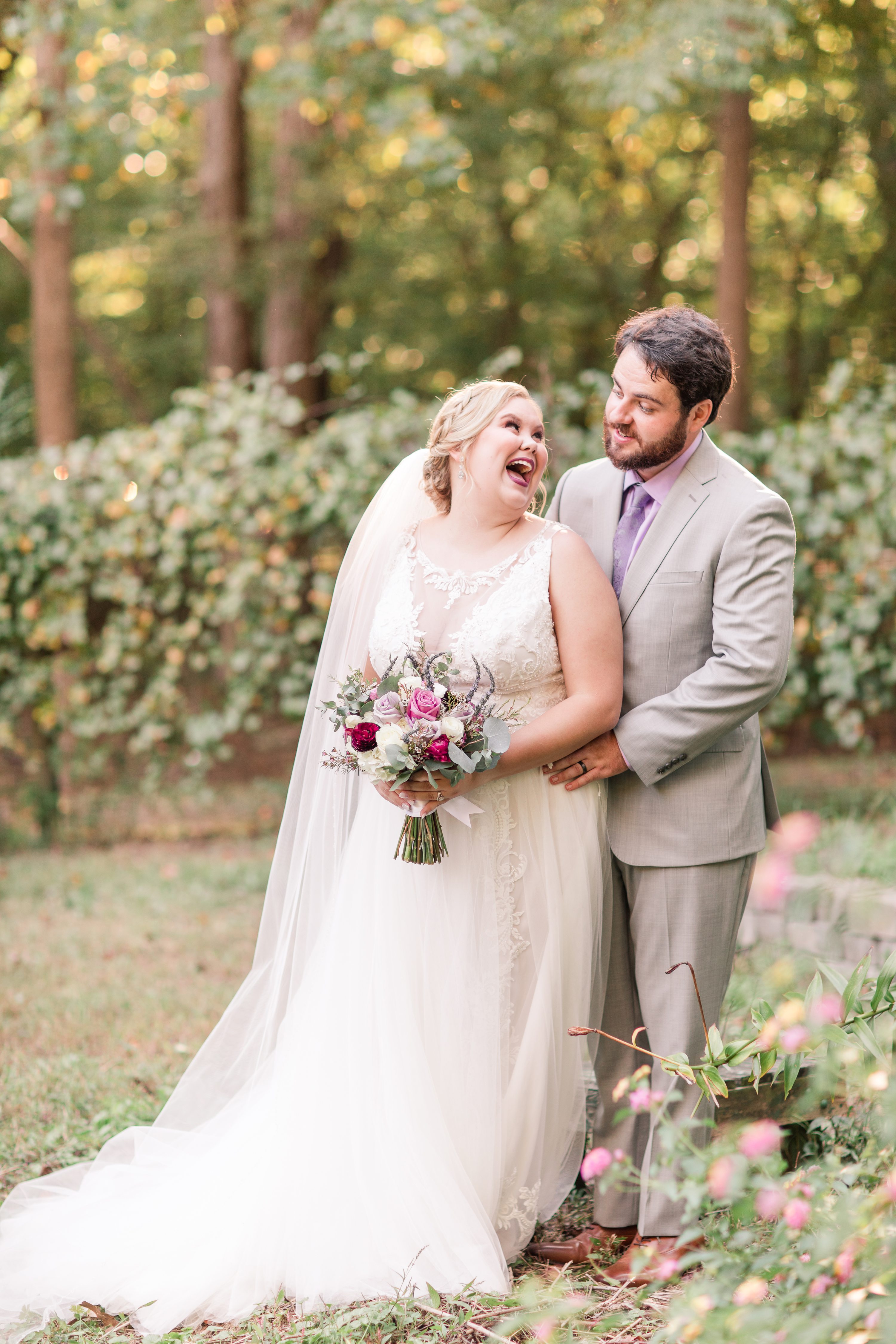 Purple bridemaids dresses