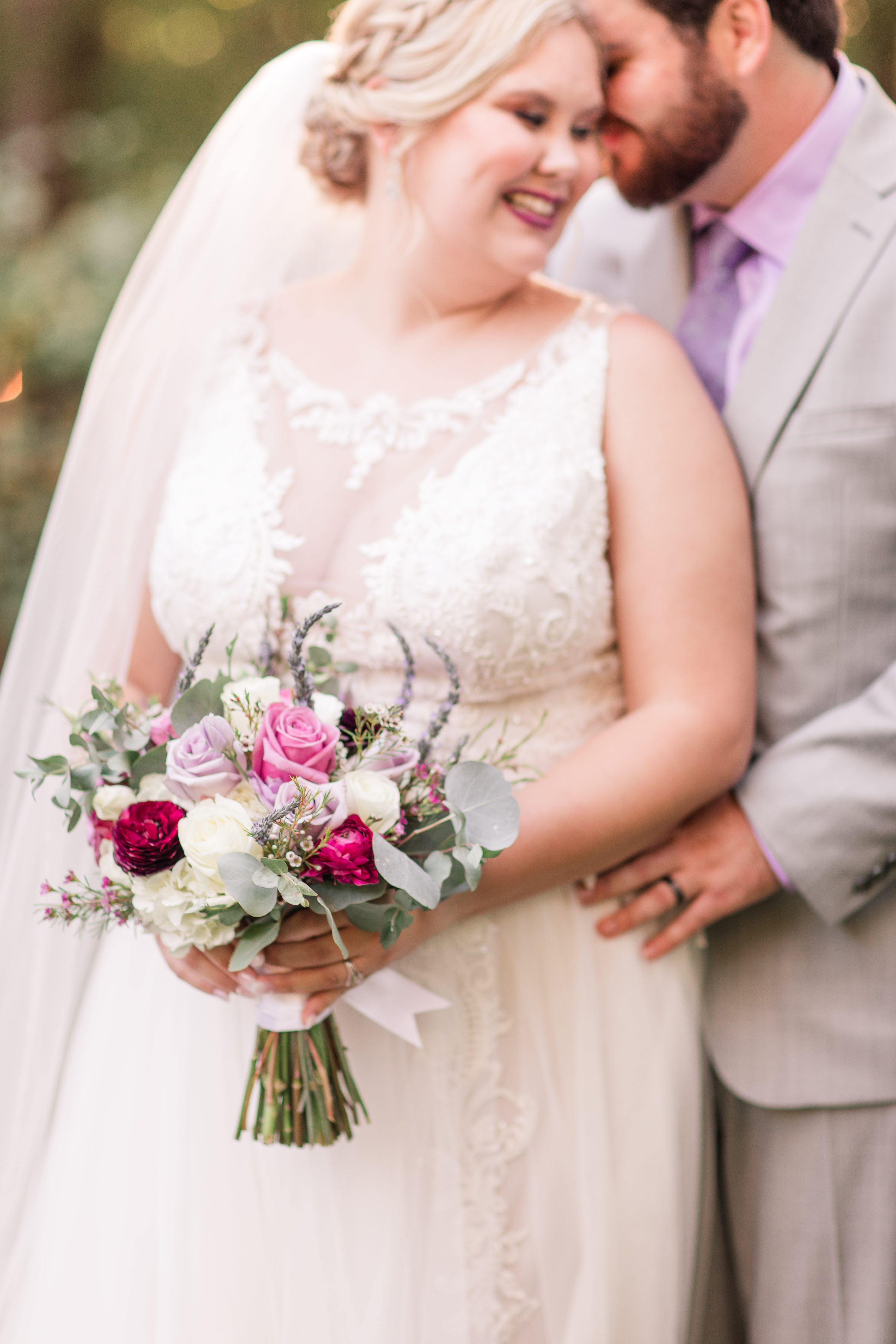 Purple bridemaids dresses, Southern Pines Photograher