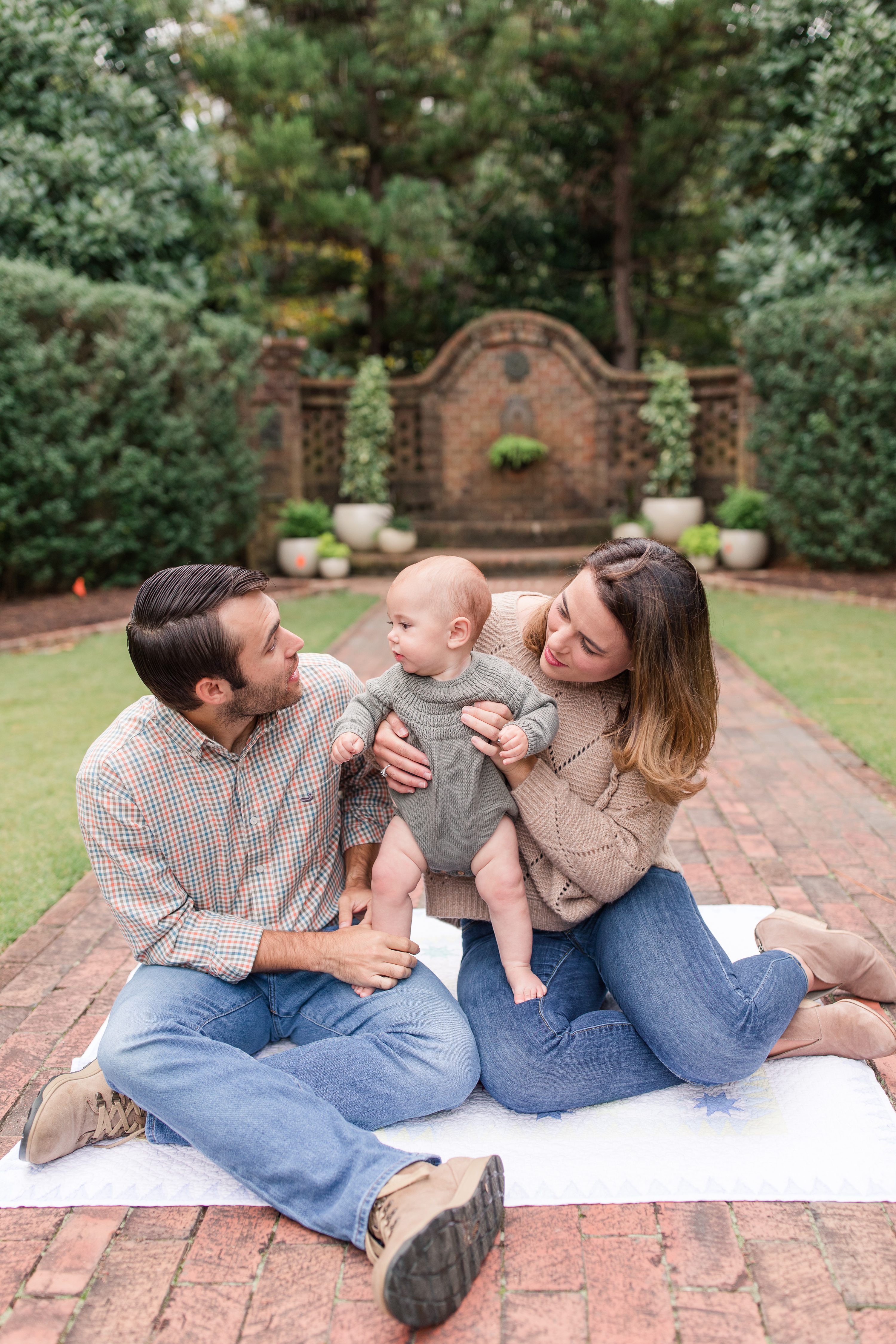 Pinehurst Portrait Photographer,6 month portraits