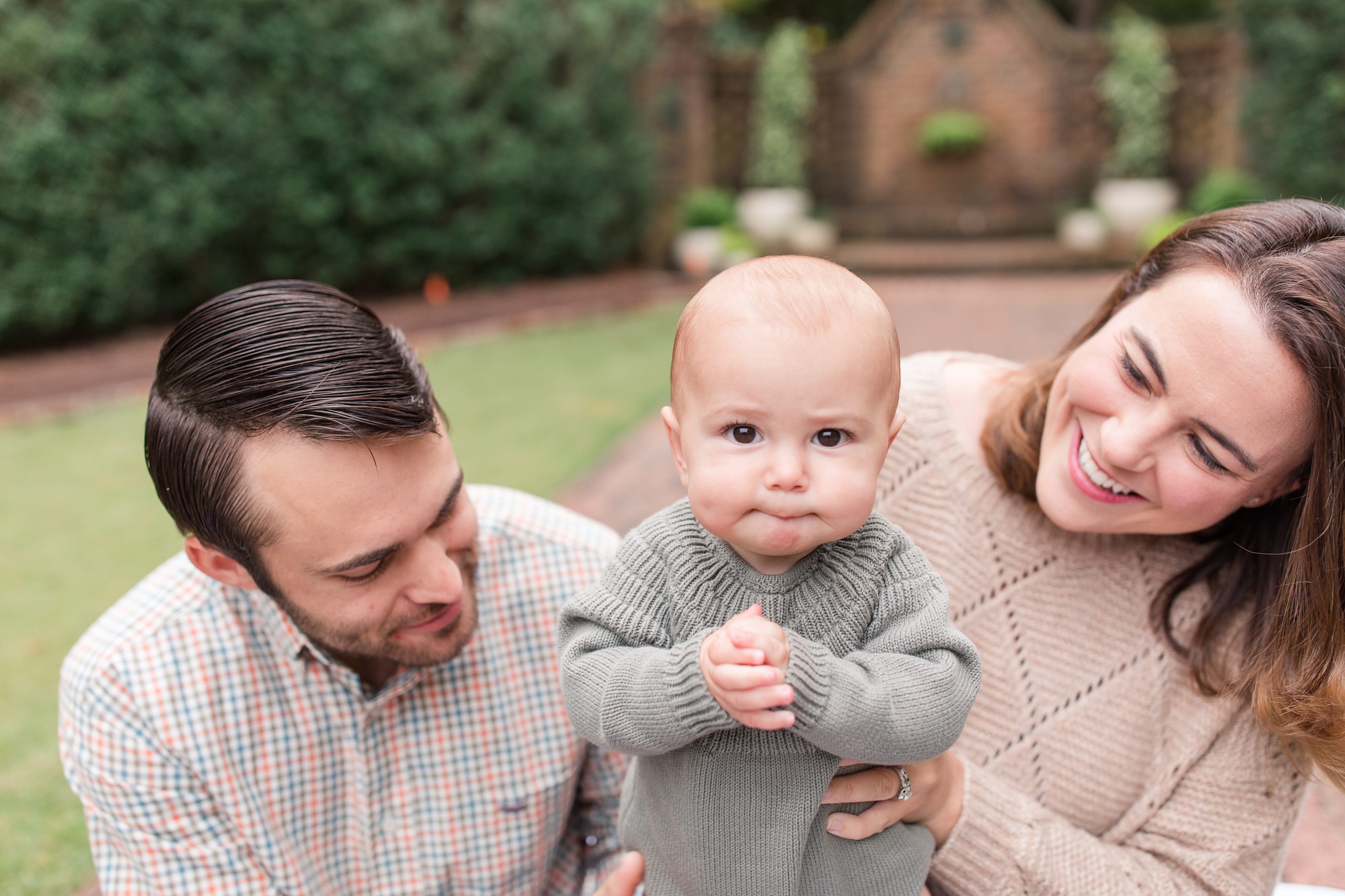 6 month portraits,Jennifer B Photography NC