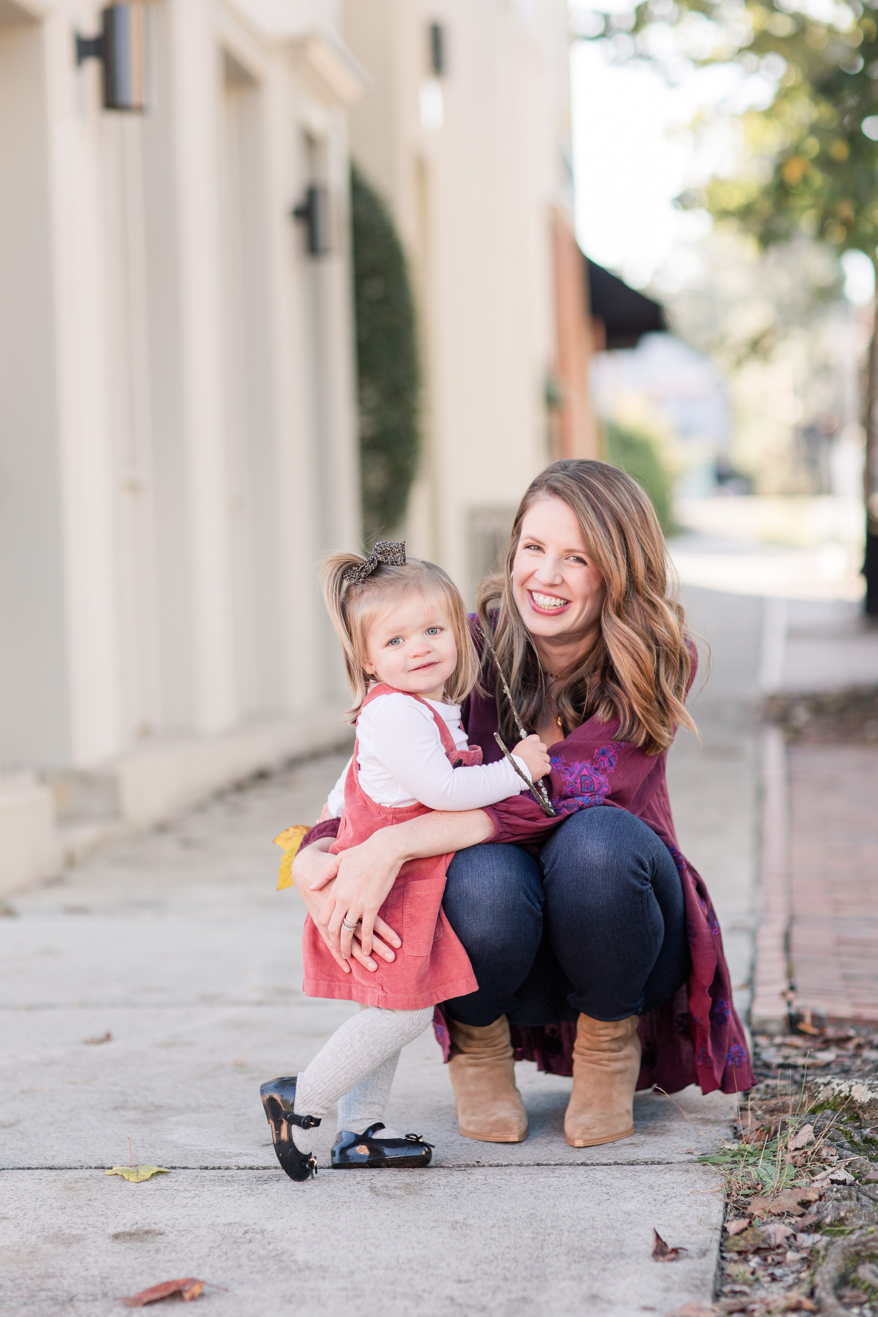 Jennifer B. Photography  Downtown Family Session in Southern Pines NC