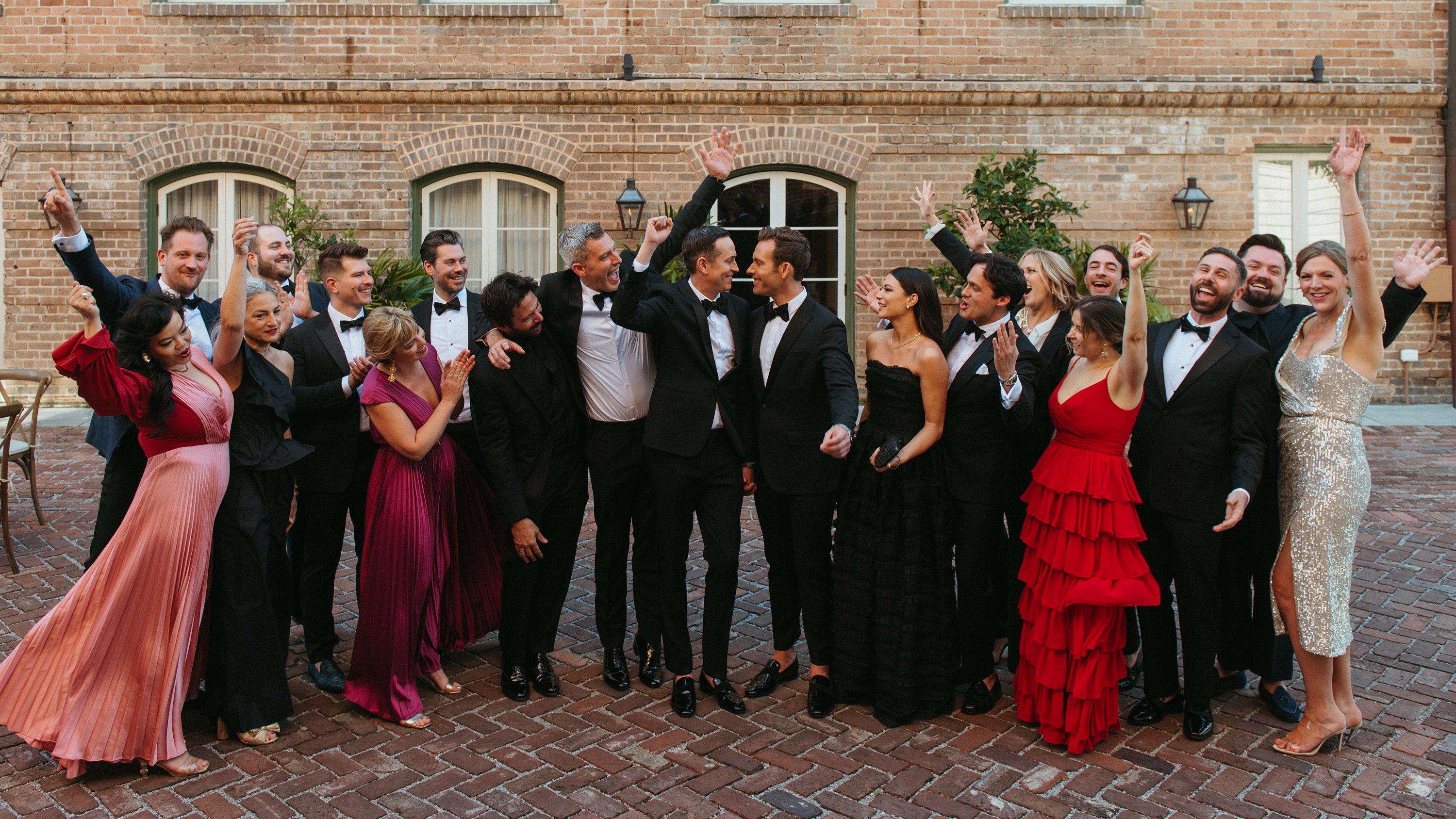 black fall bridesmaid dresses Mismatched Bridesmaid Dresses