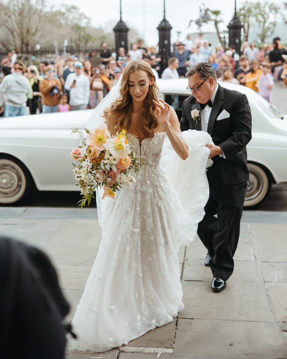 New Orleans Wedding at St Louis Cathedral - Madelynn & Jack - Dark Roux  Photography