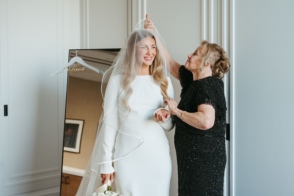 New Orleans Wedding,Romantic floral arrangements by Leaf and Petal