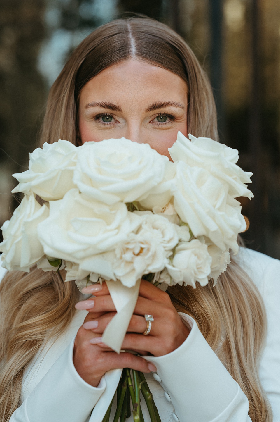 Houston Wedding,Romantic floral arrangements by Leaf and Petal