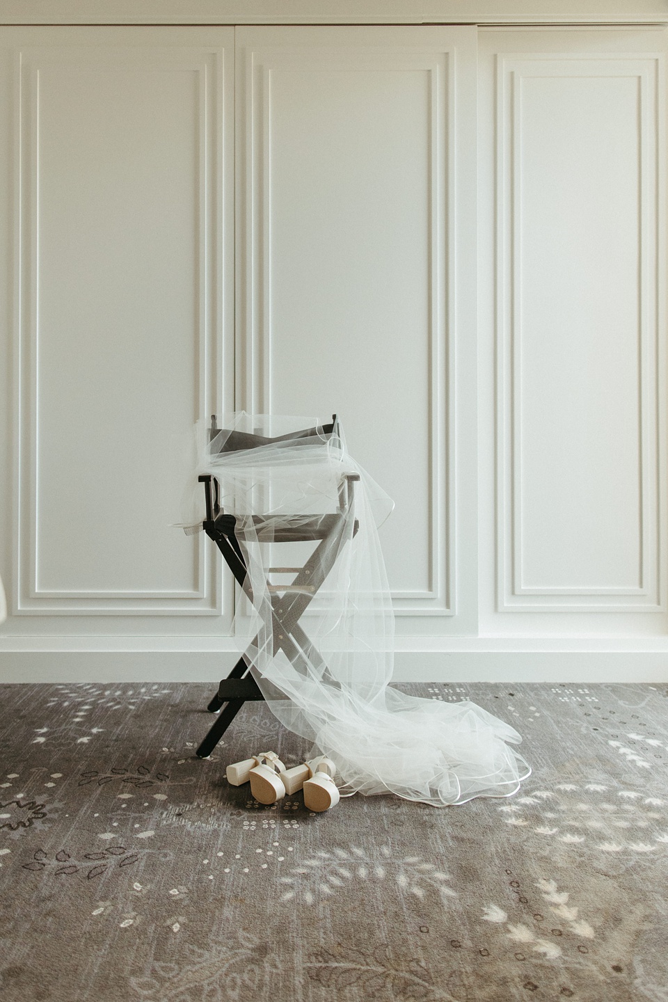 The Four Seasons courtyard set up for an intimate outdoor wedding ceremony.,Four Seasons New Orleans